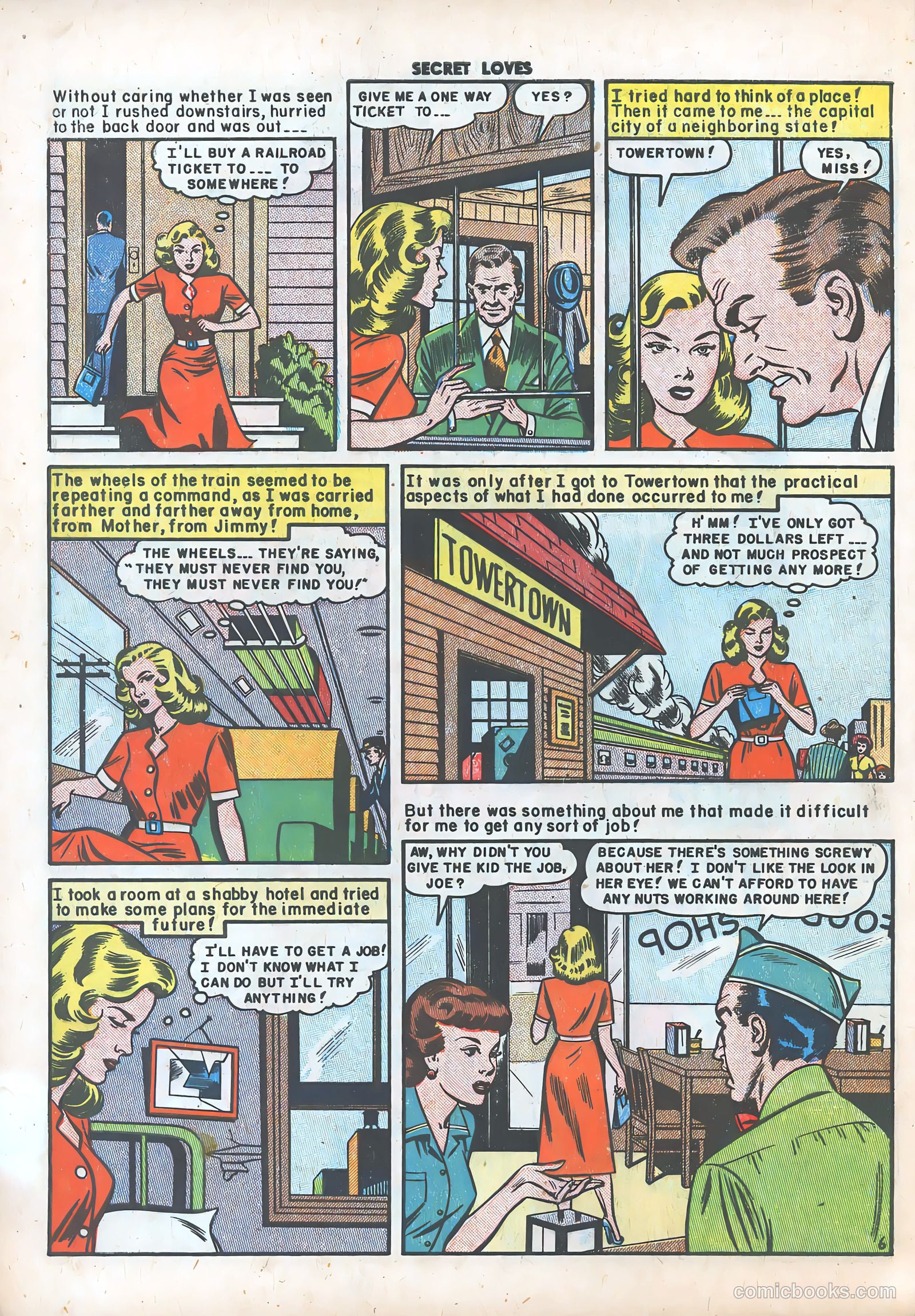 Secret Loves #4 (1950) — page 8 of 36