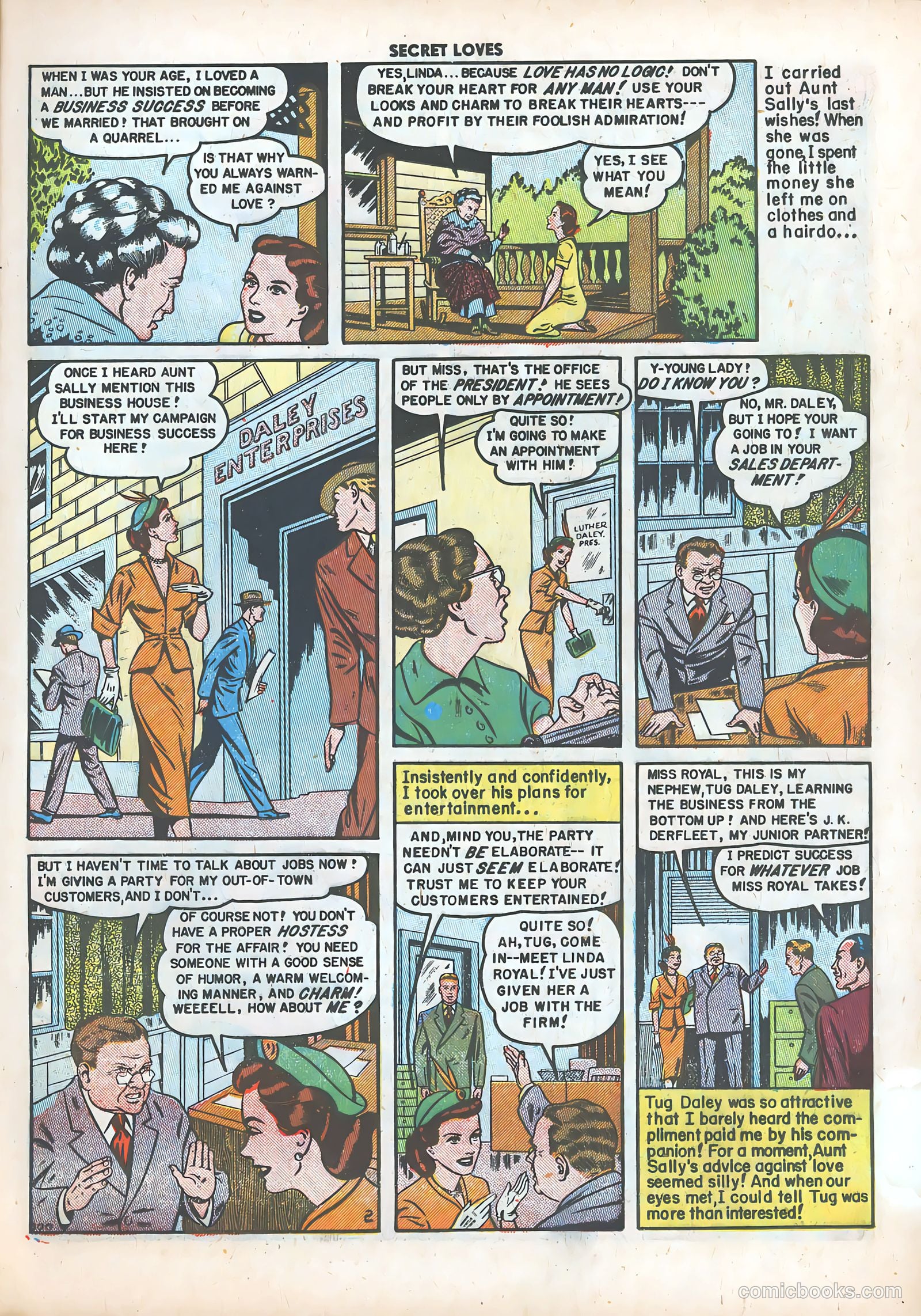 Secret Loves #4 (1950) — page 13 of 36