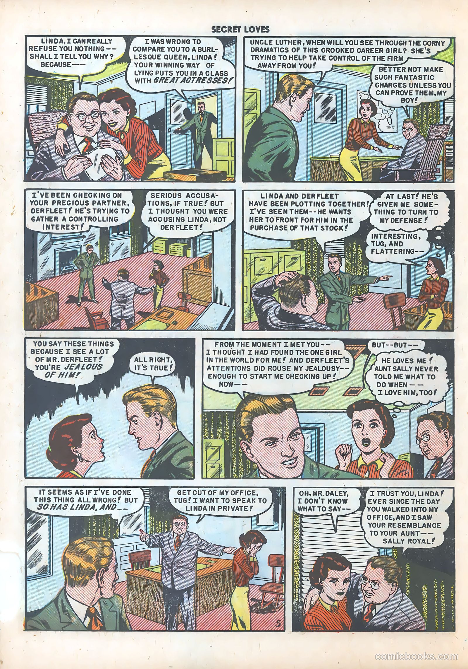 Secret Loves #4 (1950) — page 16 of 36