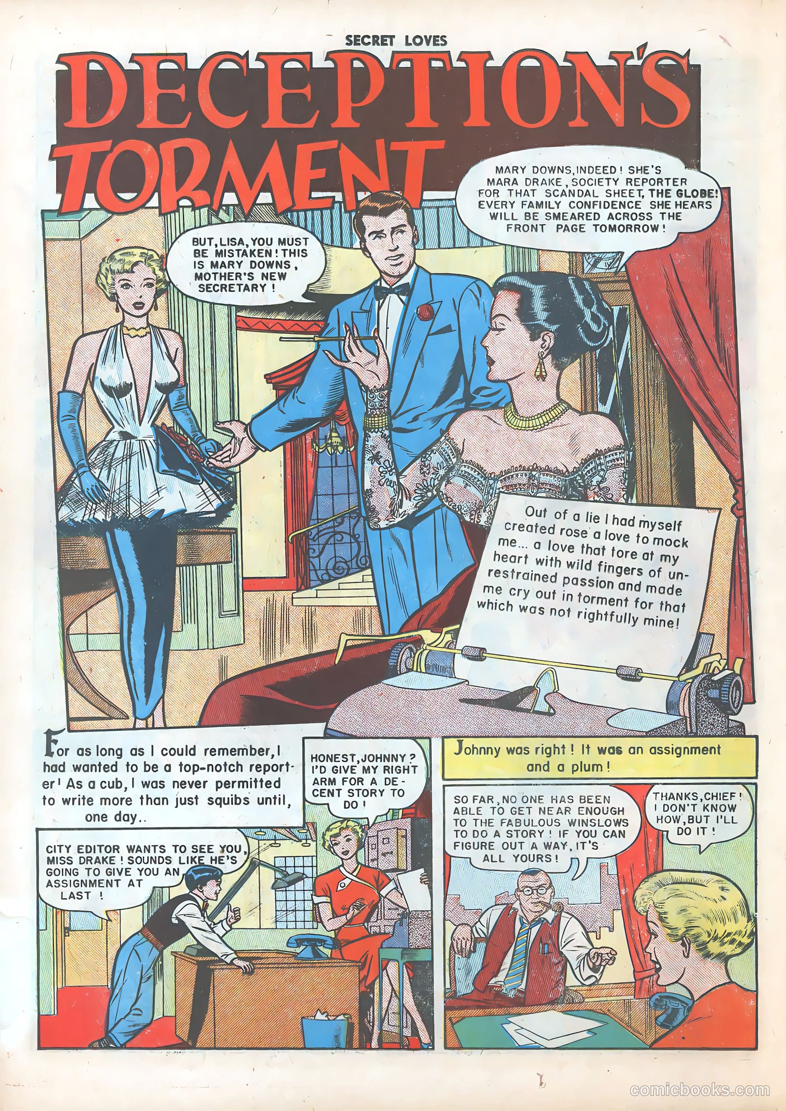 Secret Loves #4 (1950) — page 18 of 36
