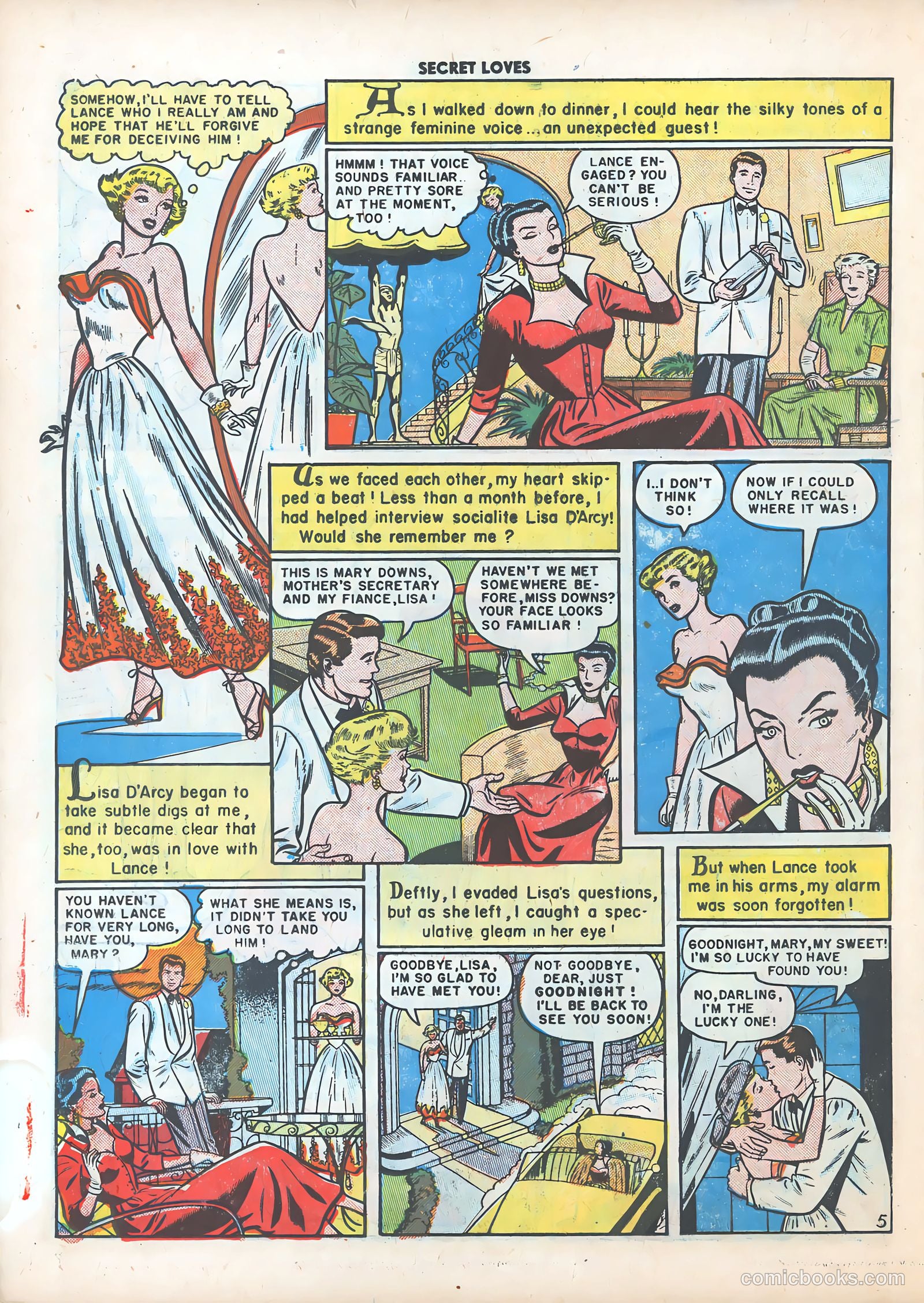 Secret Loves #4 (1950) — page 22 of 36