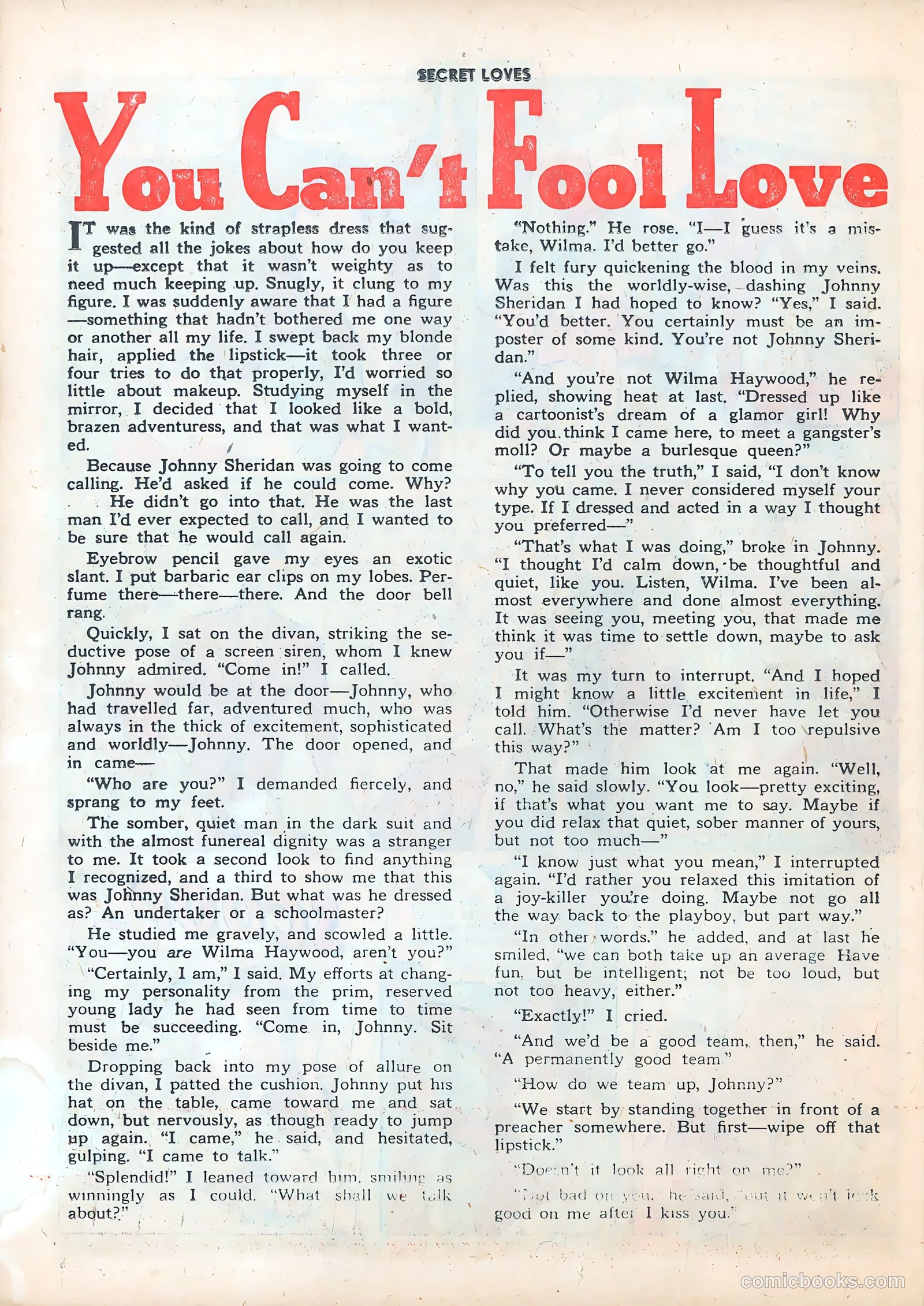 Secret Loves #4 (1950) — page 26 of 36