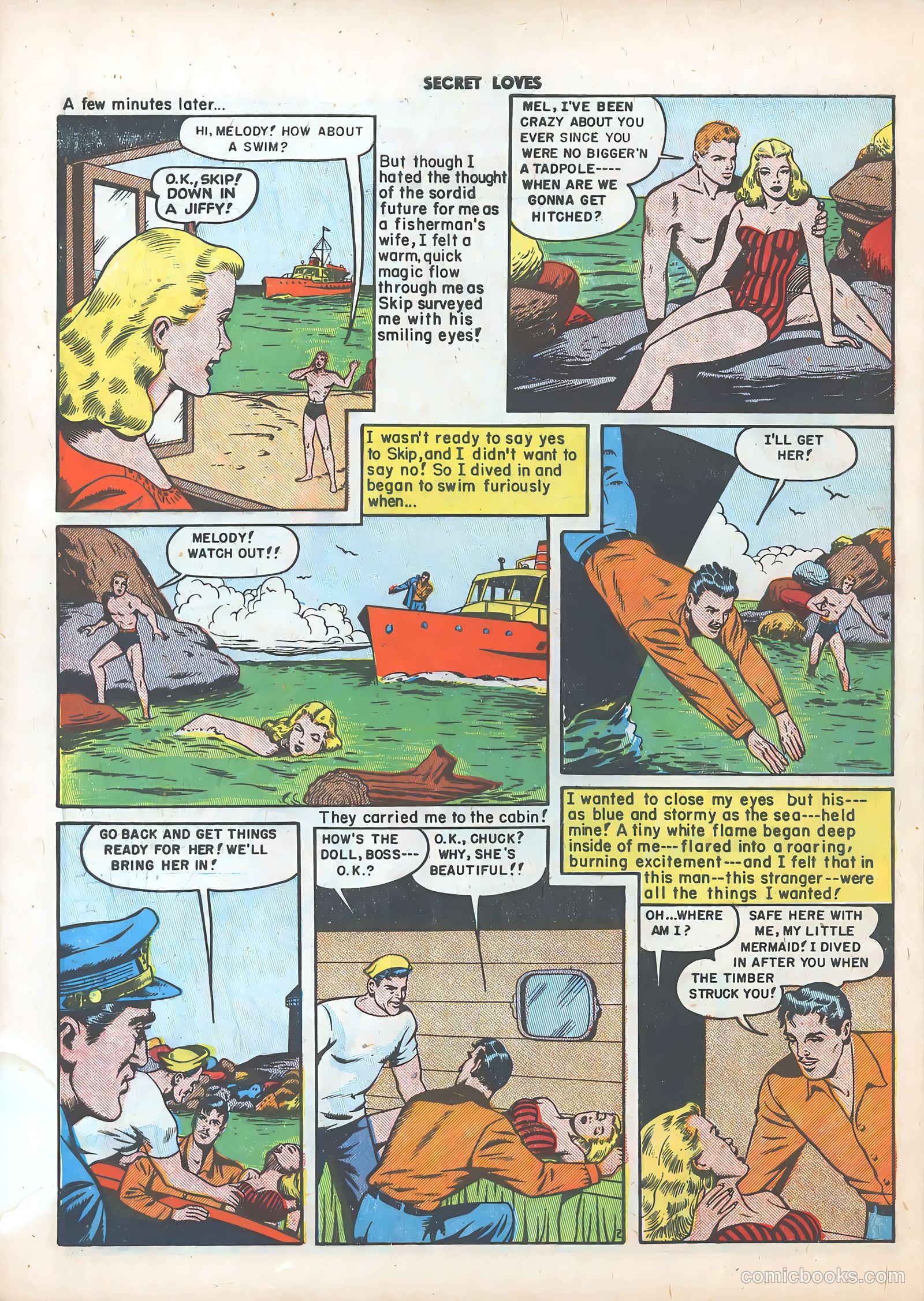 Secret Loves #4 (1950) — page 28 of 36