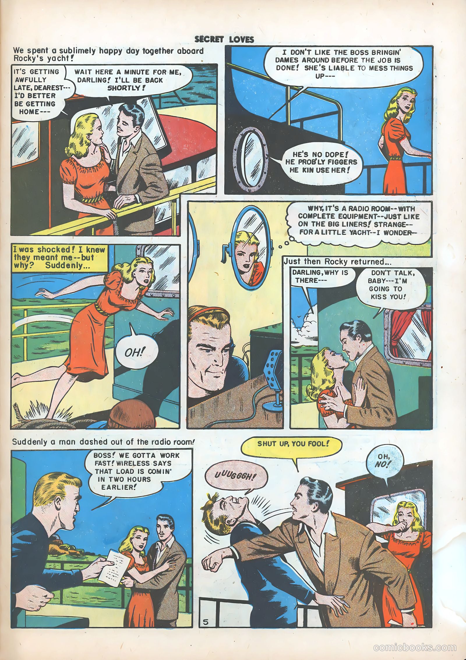 Secret Loves #4 (1950) — page 31 of 36
