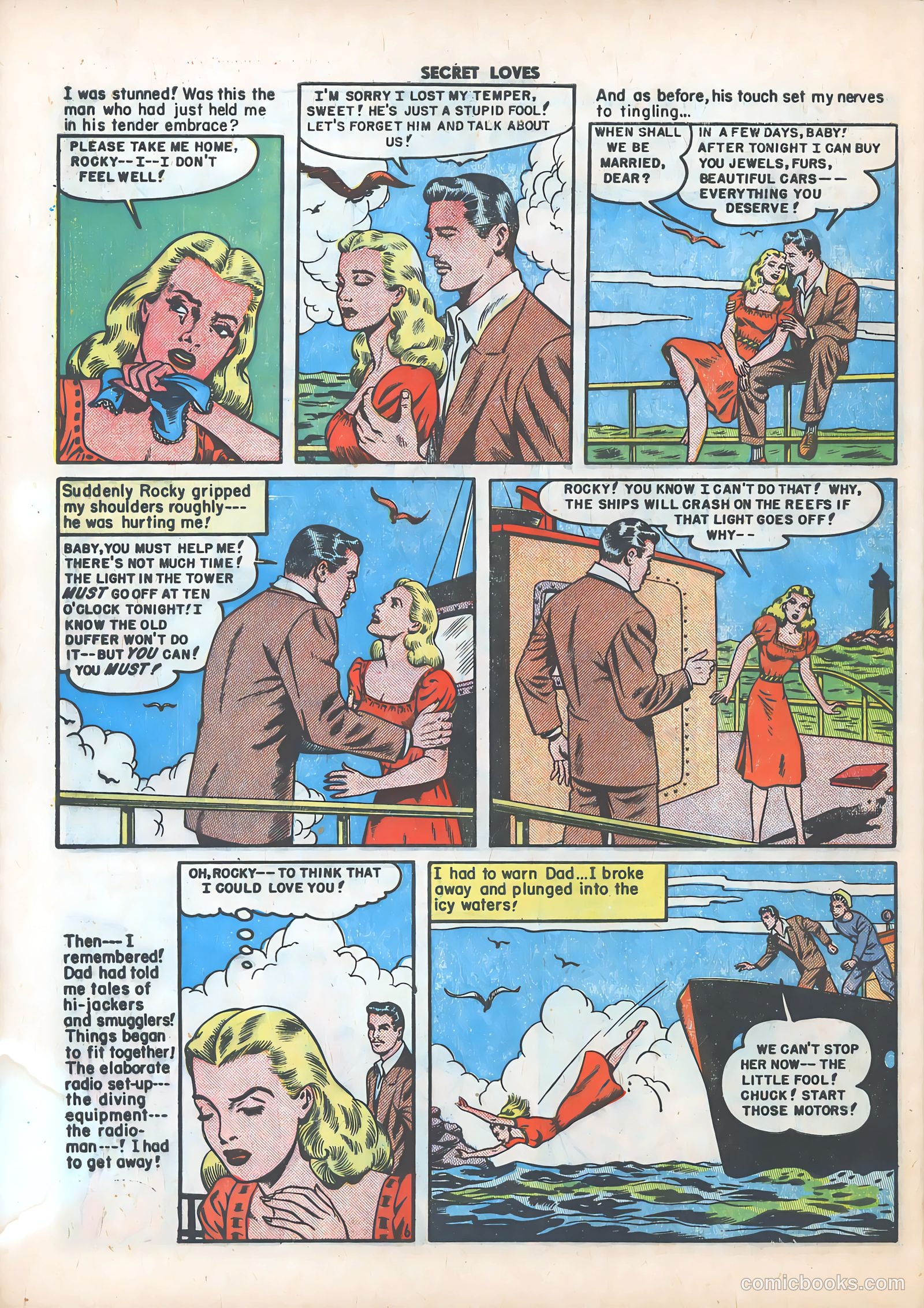 Secret Loves #4 (1950) — page 32 of 36
