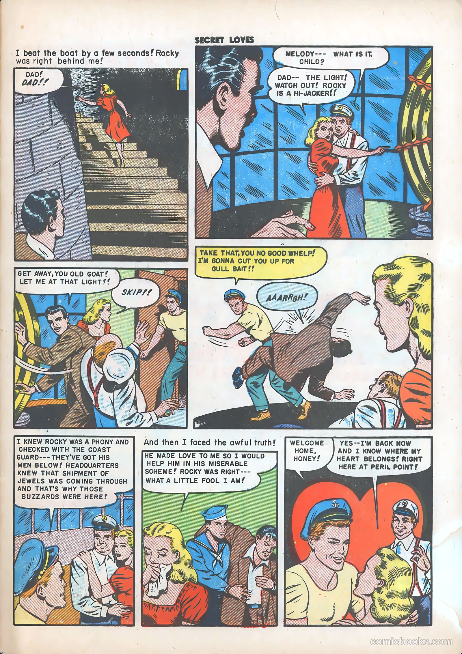 Secret Loves #4 (1950) — page 33 of 36