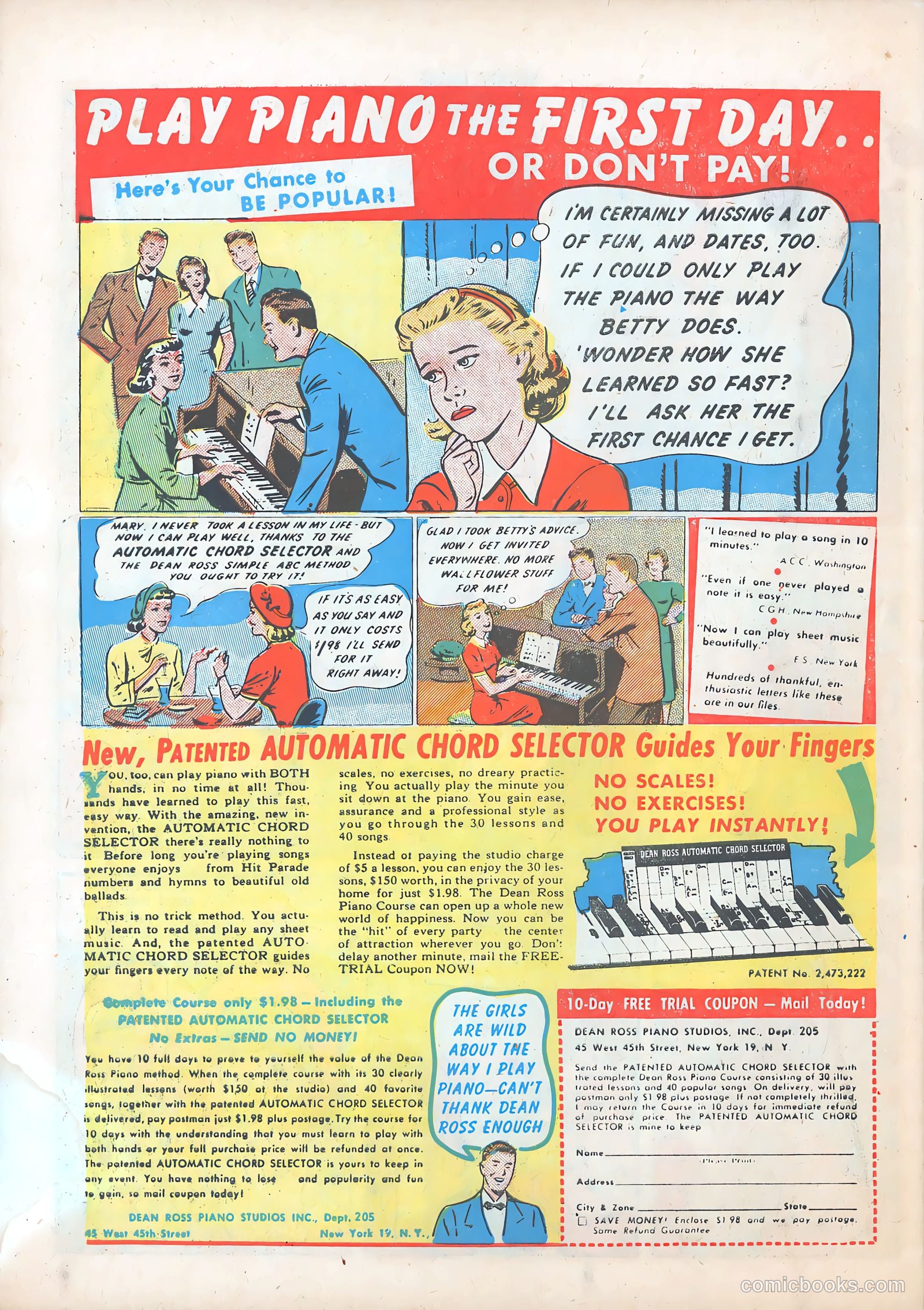 Secret Loves #4 (1950) — page 34 of 36