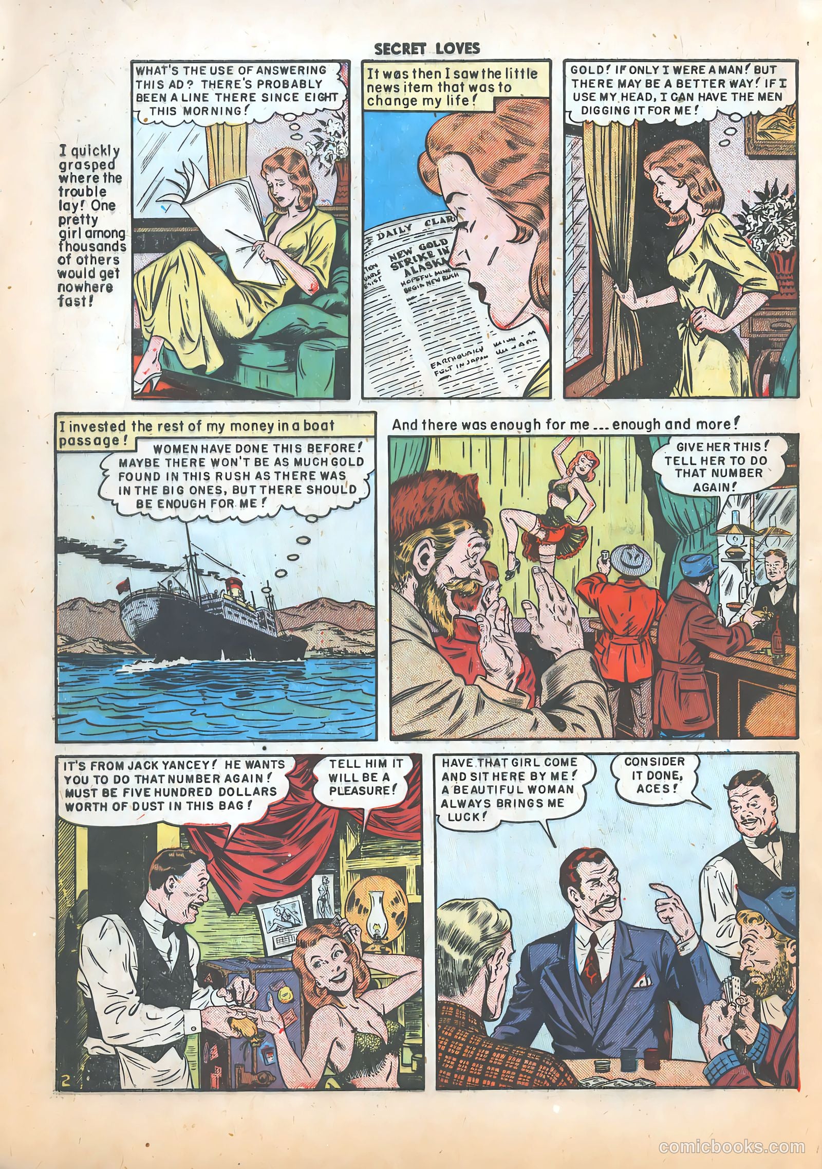Secret Loves #5 (1950) — page 4 of 36