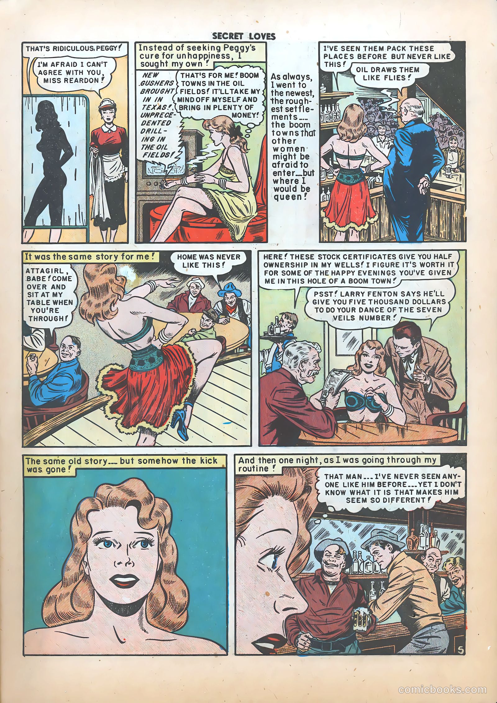Secret Loves #5 (1950) — page 7 of 36