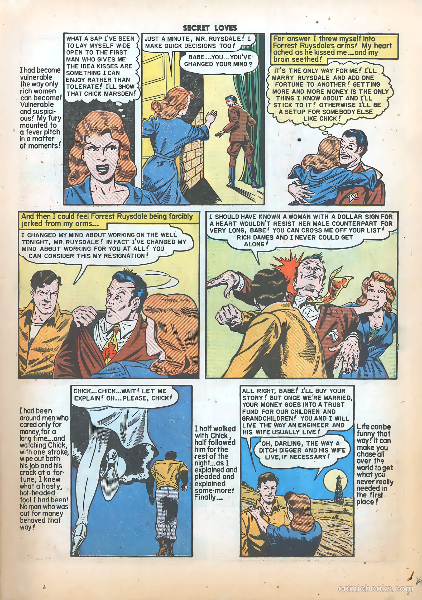 Secret Loves #5 (1950) — page 11 of 36