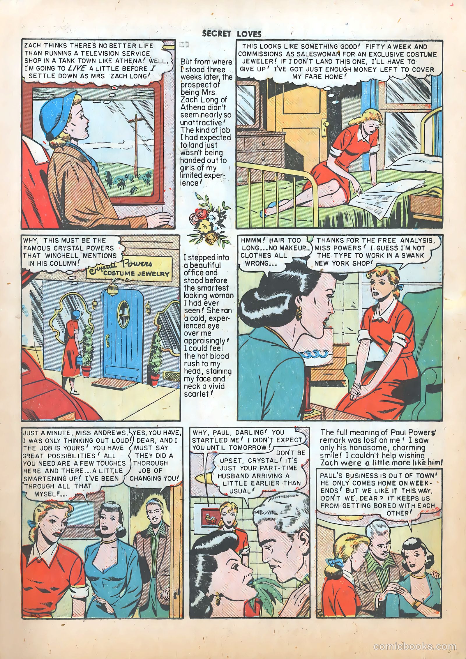Secret Loves #5 (1950) — page 13 of 36