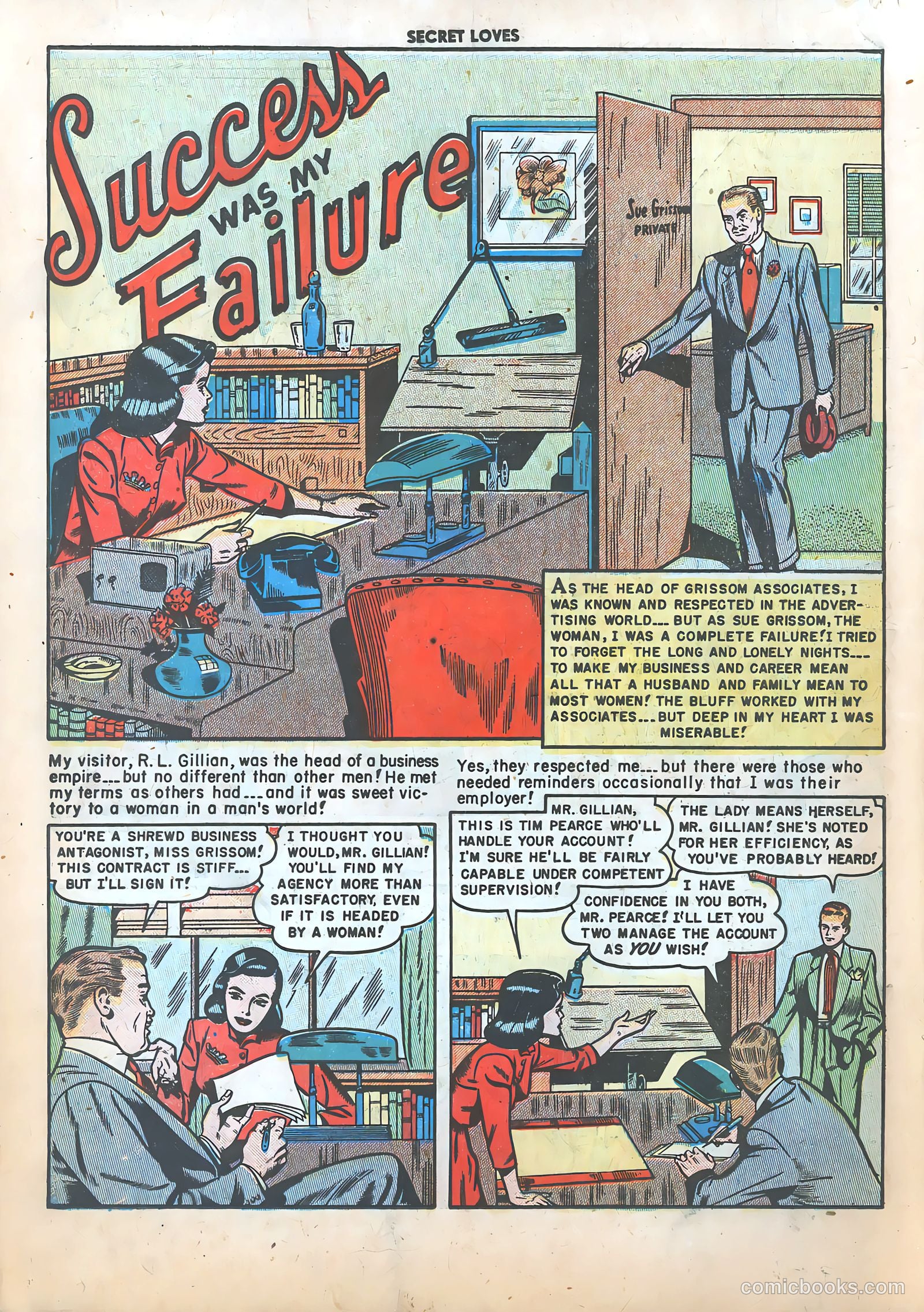 Secret Loves #5 (1950) — page 18 of 36