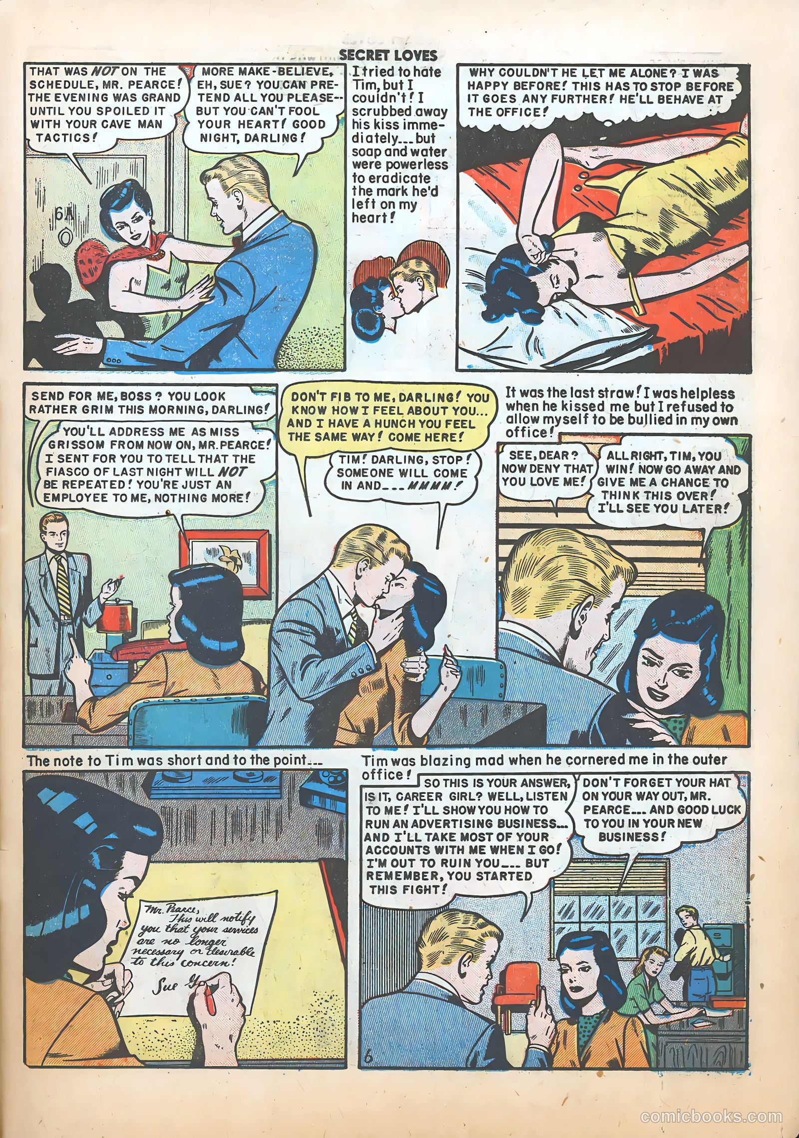 Secret Loves #5 (1950) — page 23 of 36