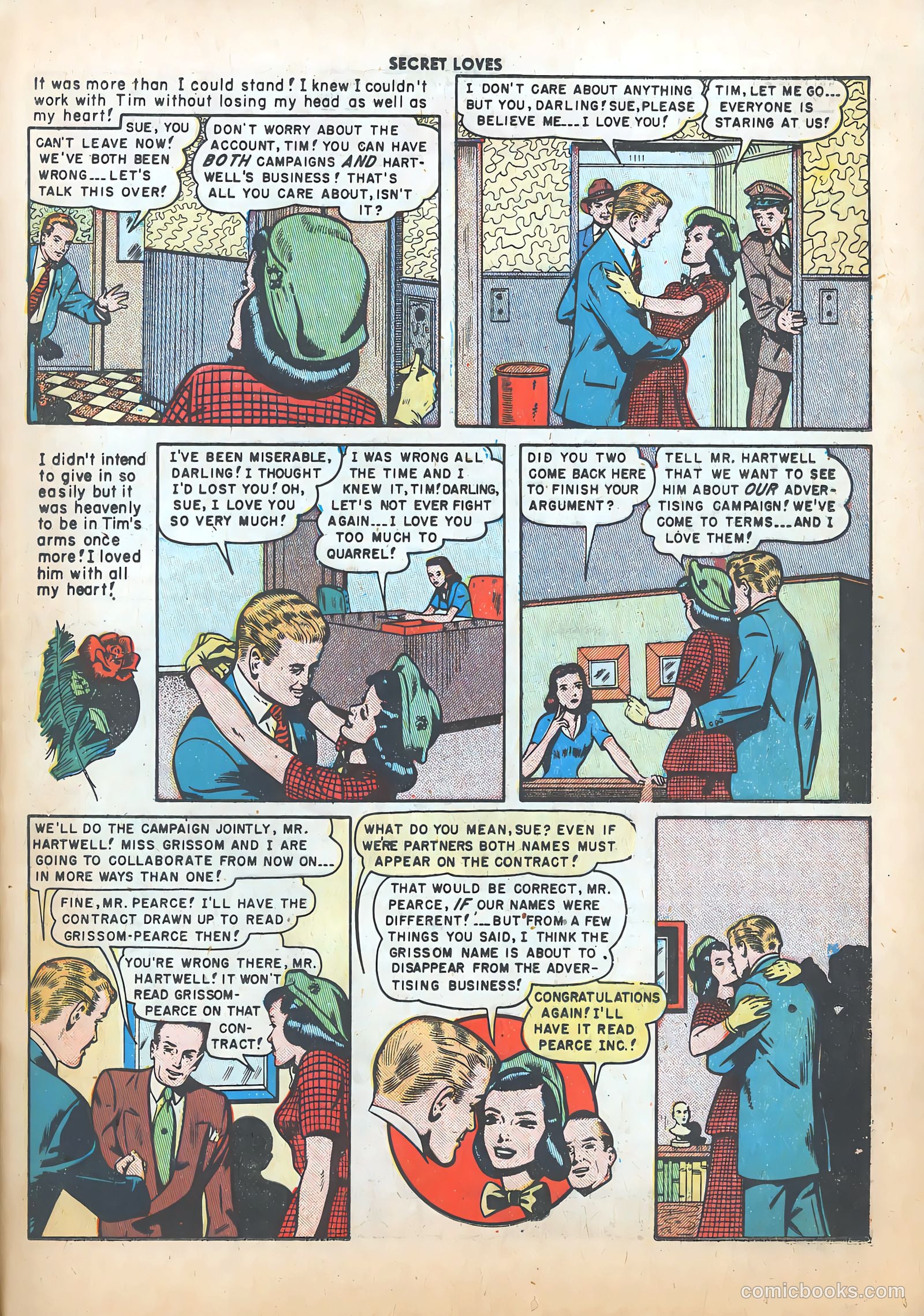 Secret Loves #5 (1950) — page 25 of 36