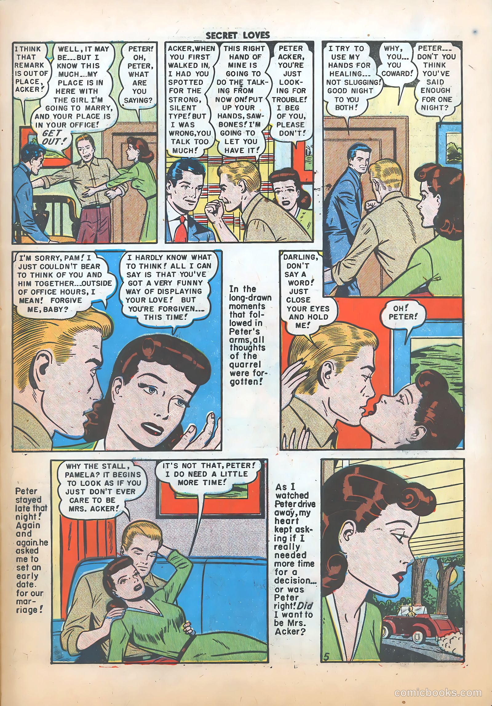 Secret Loves #5 (1950) — page 31 of 36