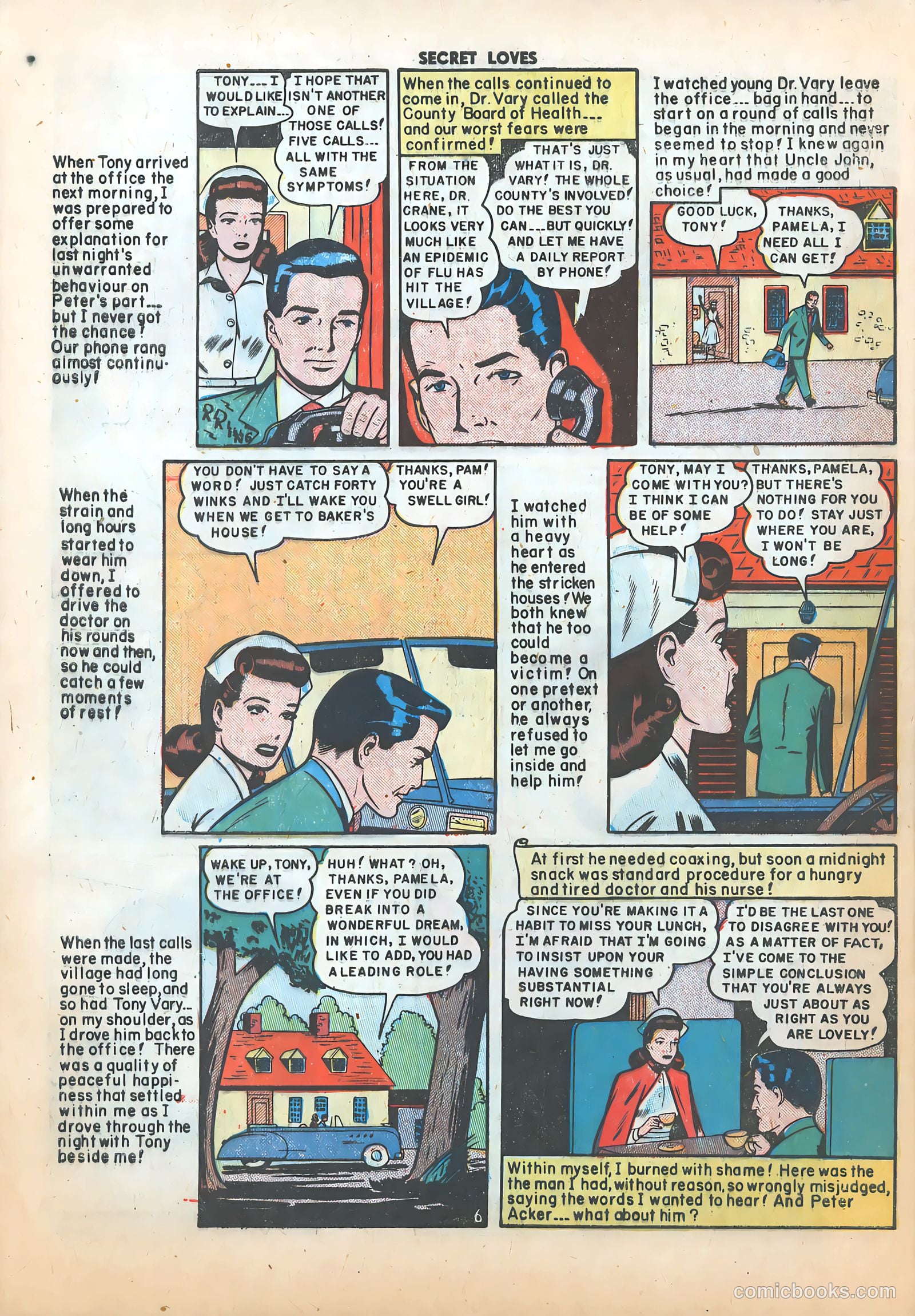 Secret Loves #5 (1950) — page 32 of 36