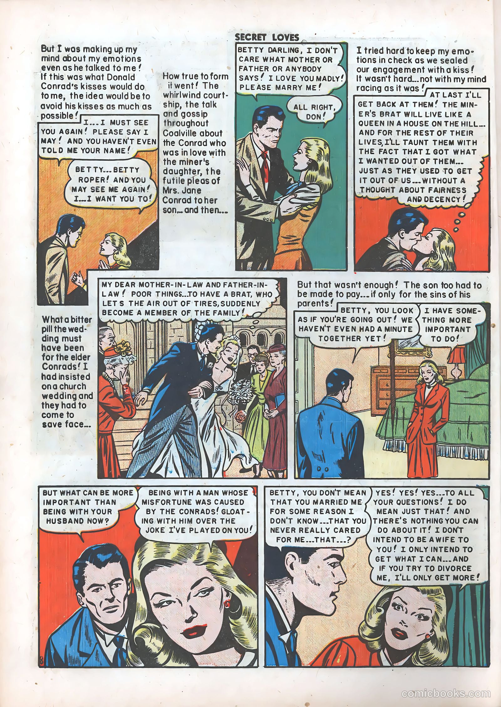 Secret Loves #6 (1950) — page 10 of 51