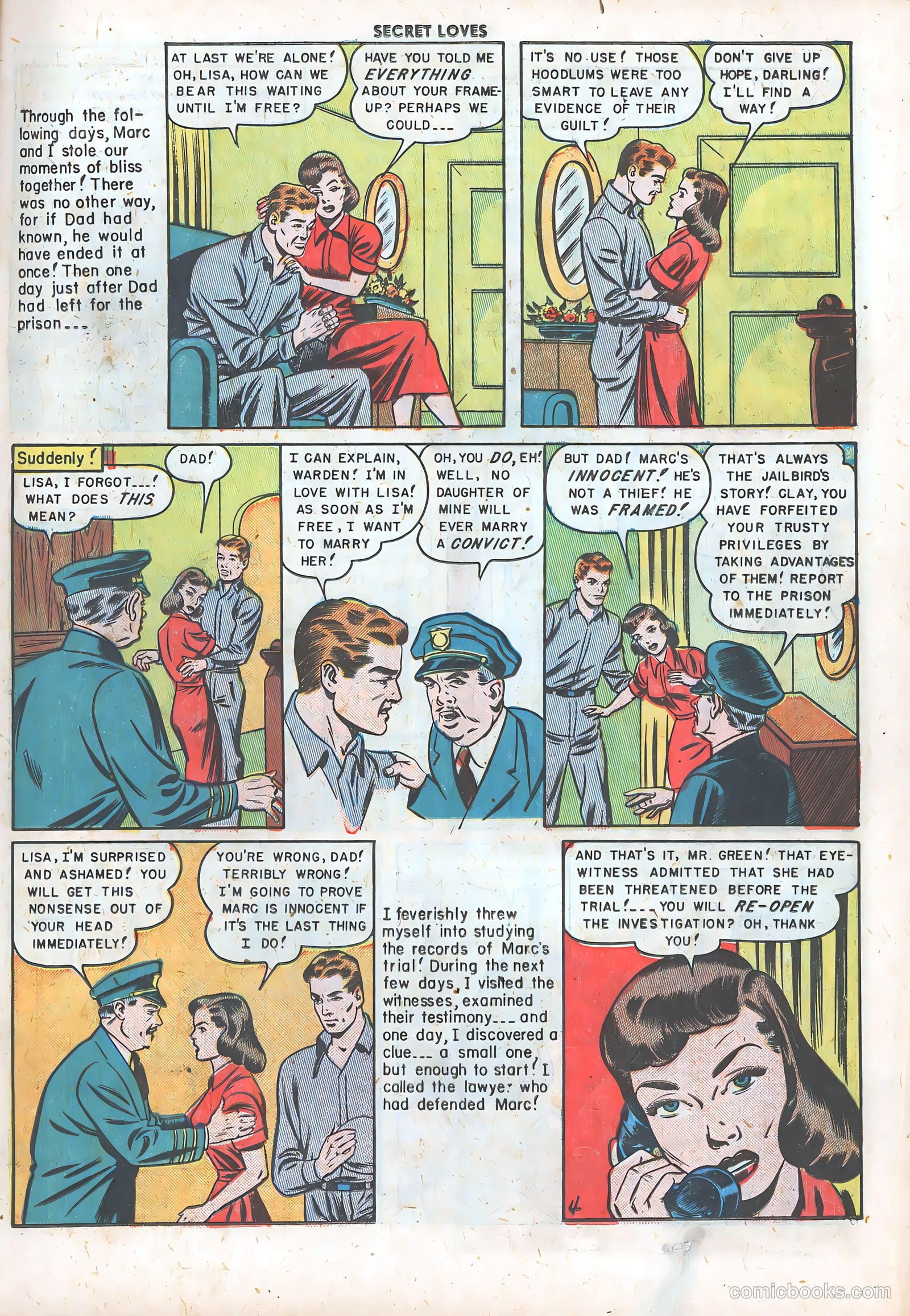 Secret Loves #6 (1950) — page 15 of 51