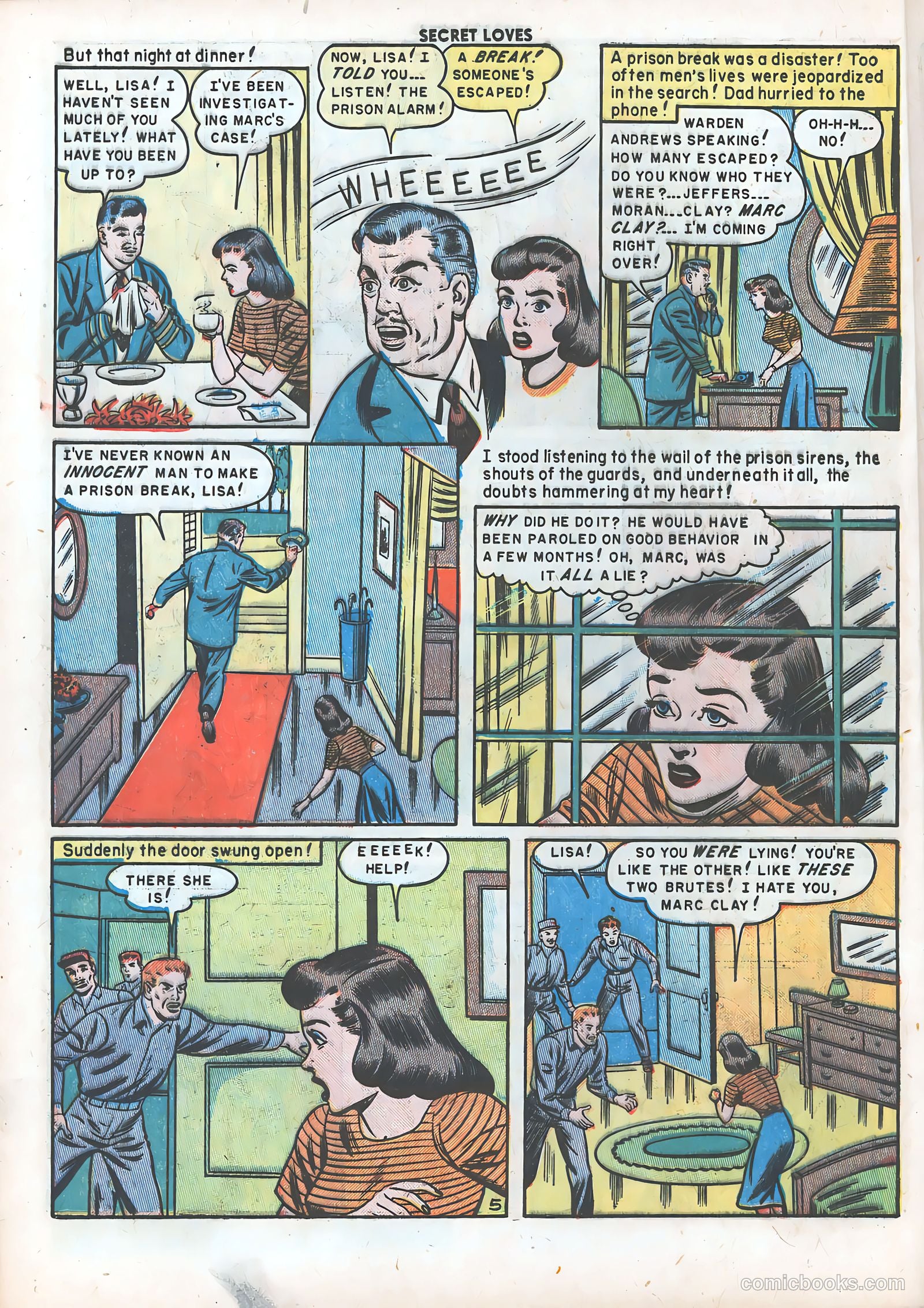 Secret Loves #6 (1950) — page 16 of 51