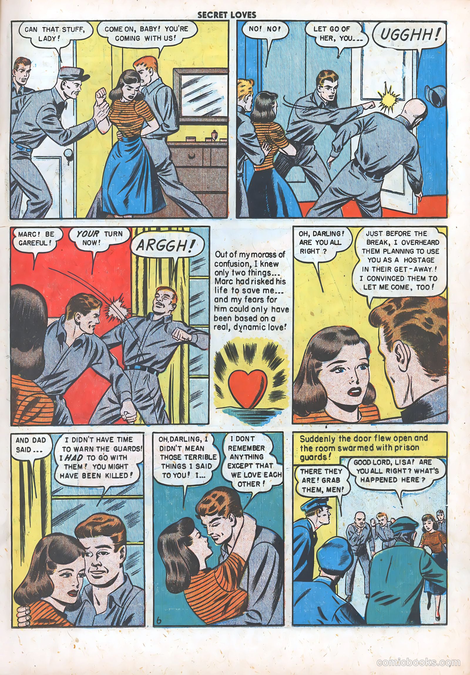 Secret Loves #6 (1950) — page 17 of 51