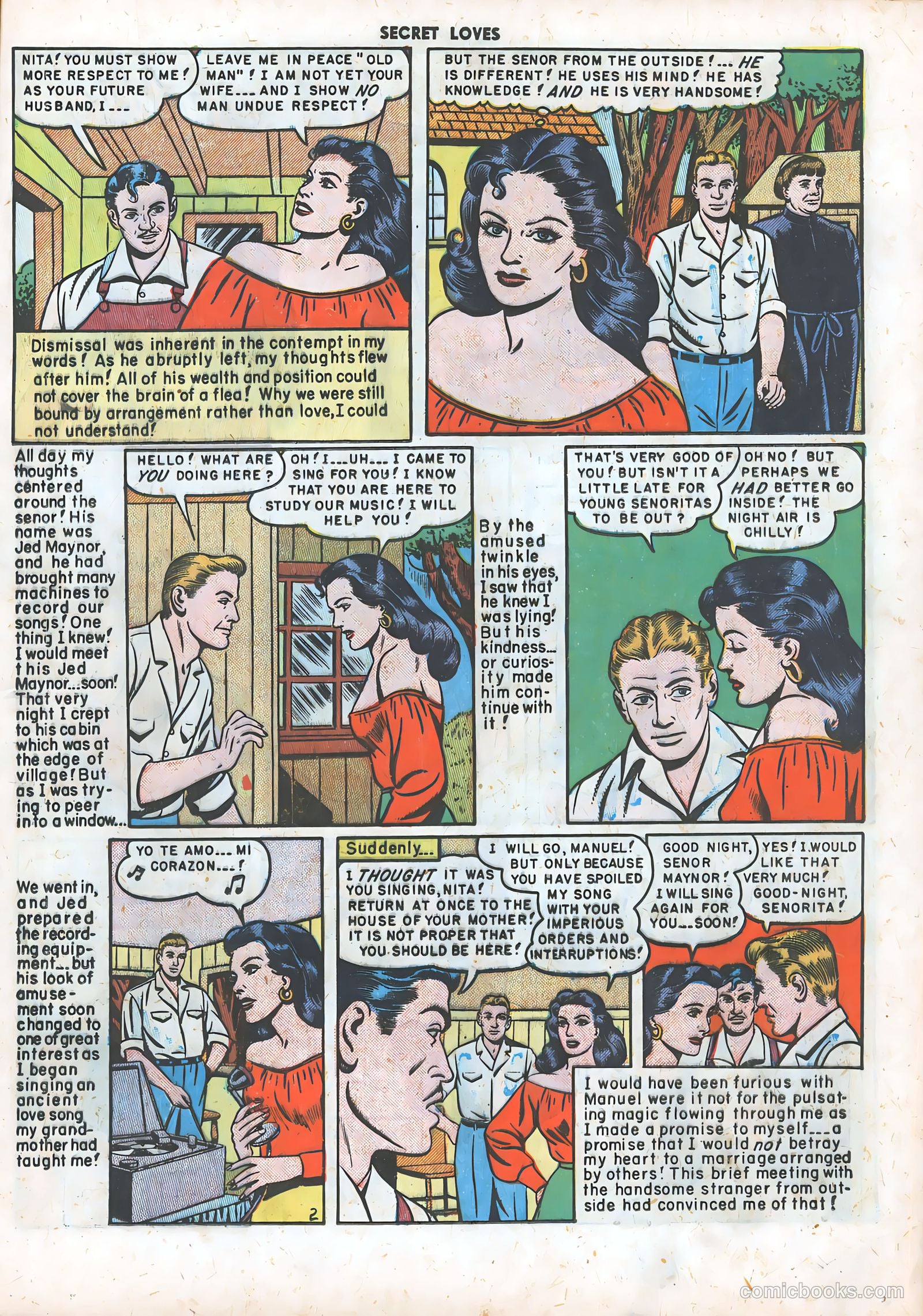 Secret Loves #6 (1950) — page 21 of 51