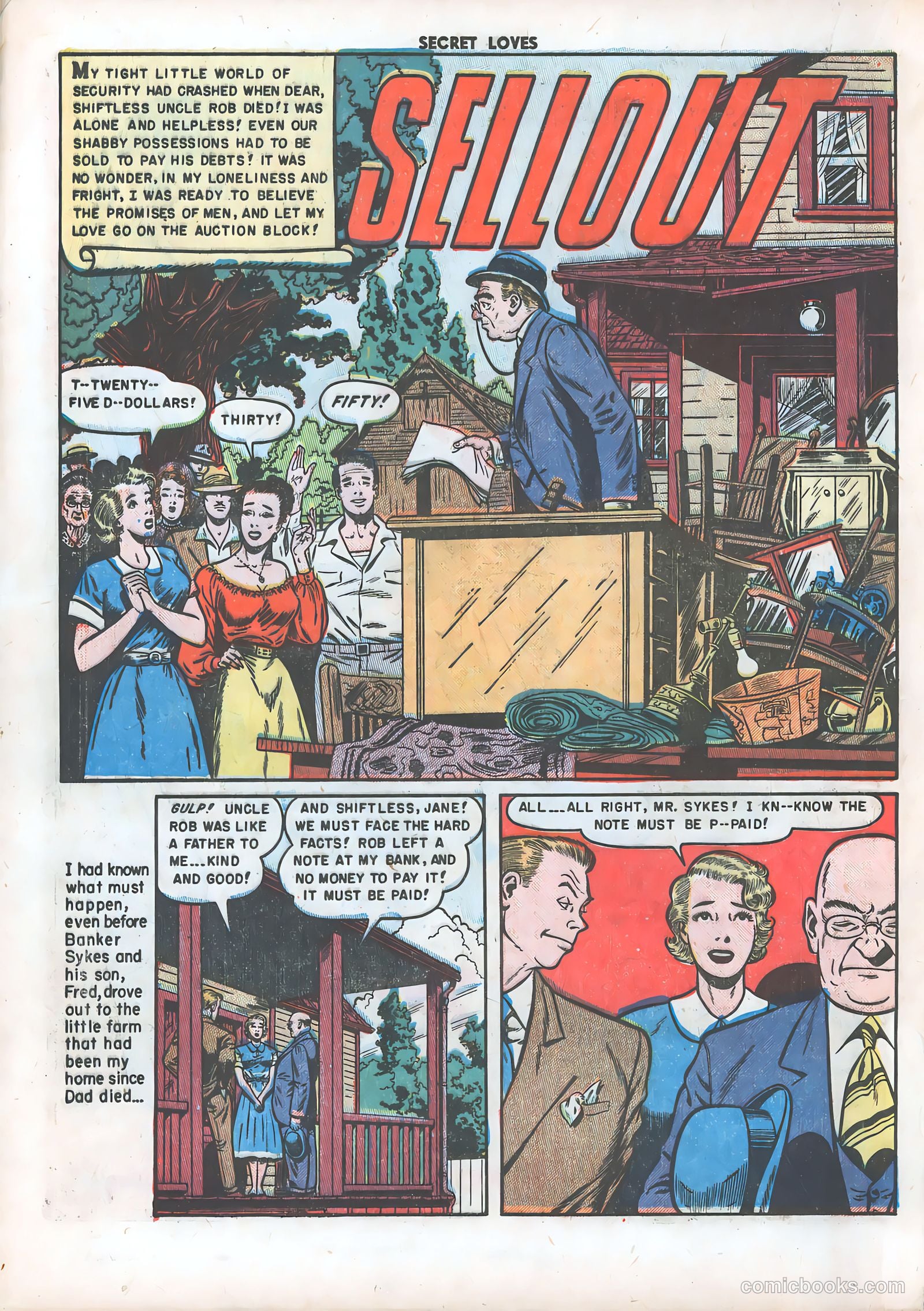 Secret Loves #6 (1950) — page 27 of 51