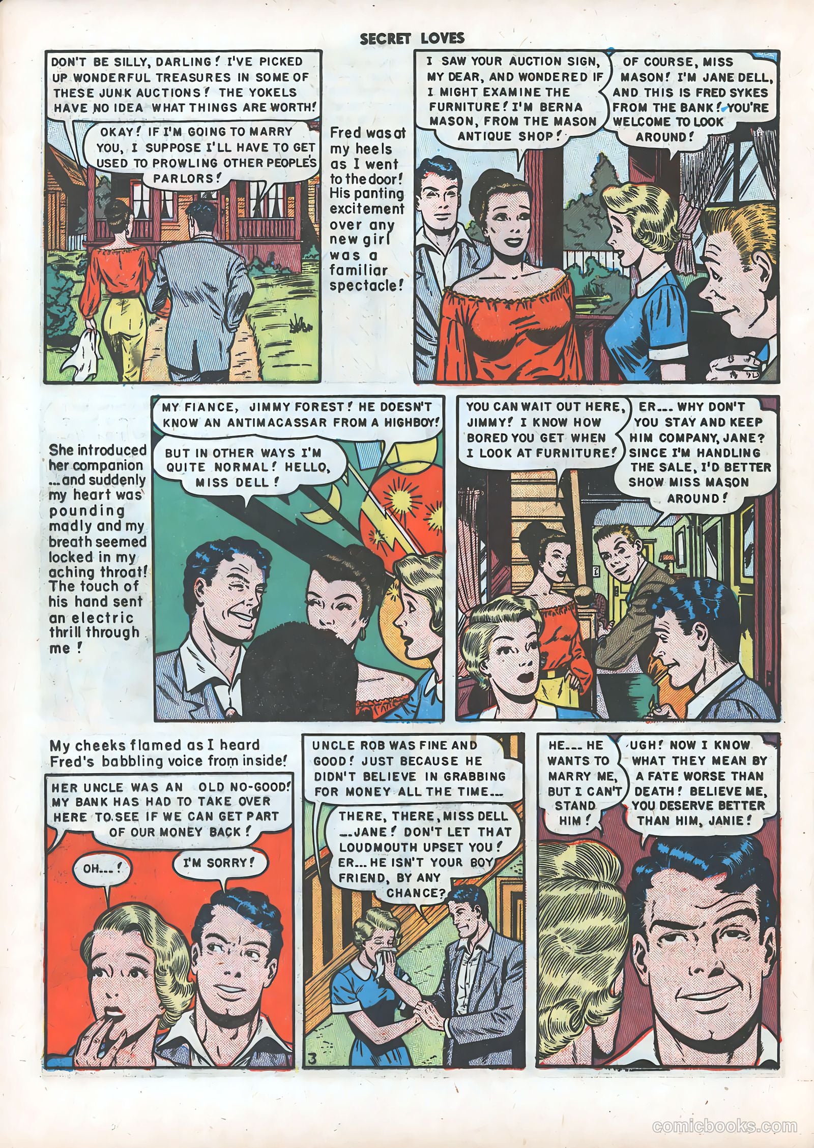 Secret Loves #6 (1950) — page 29 of 51