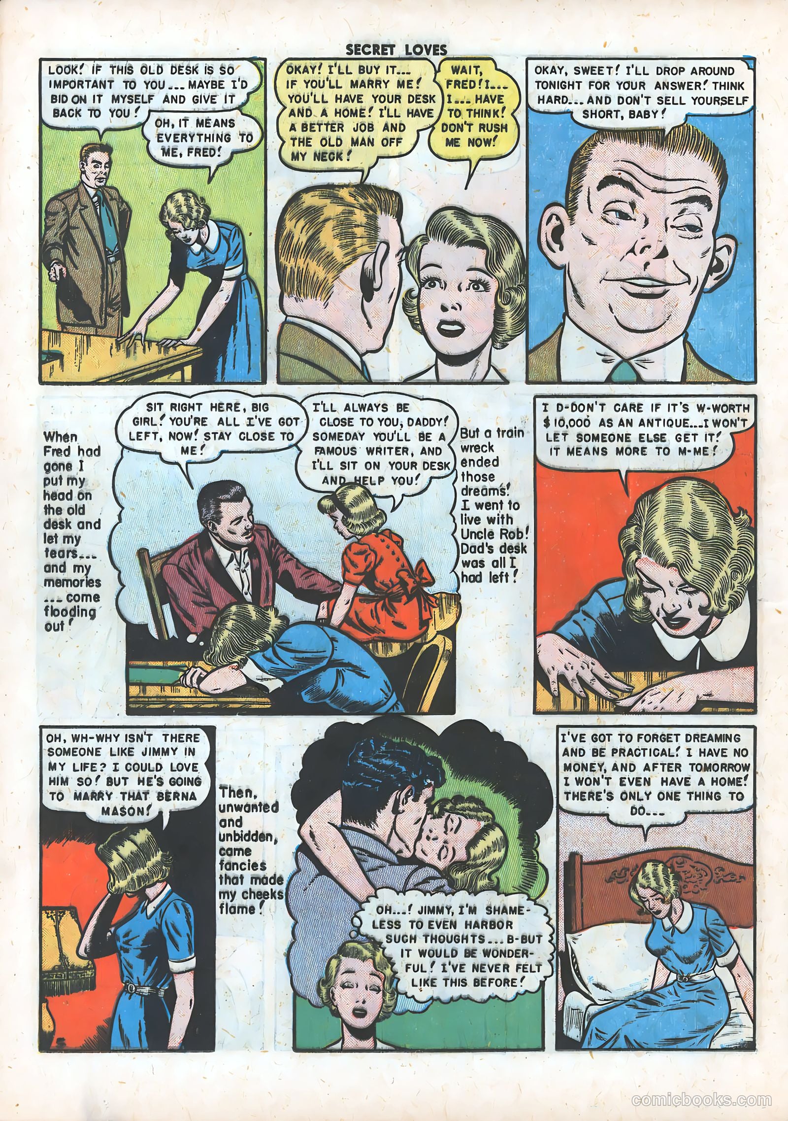Secret Loves #6 (1950) — page 31 of 51