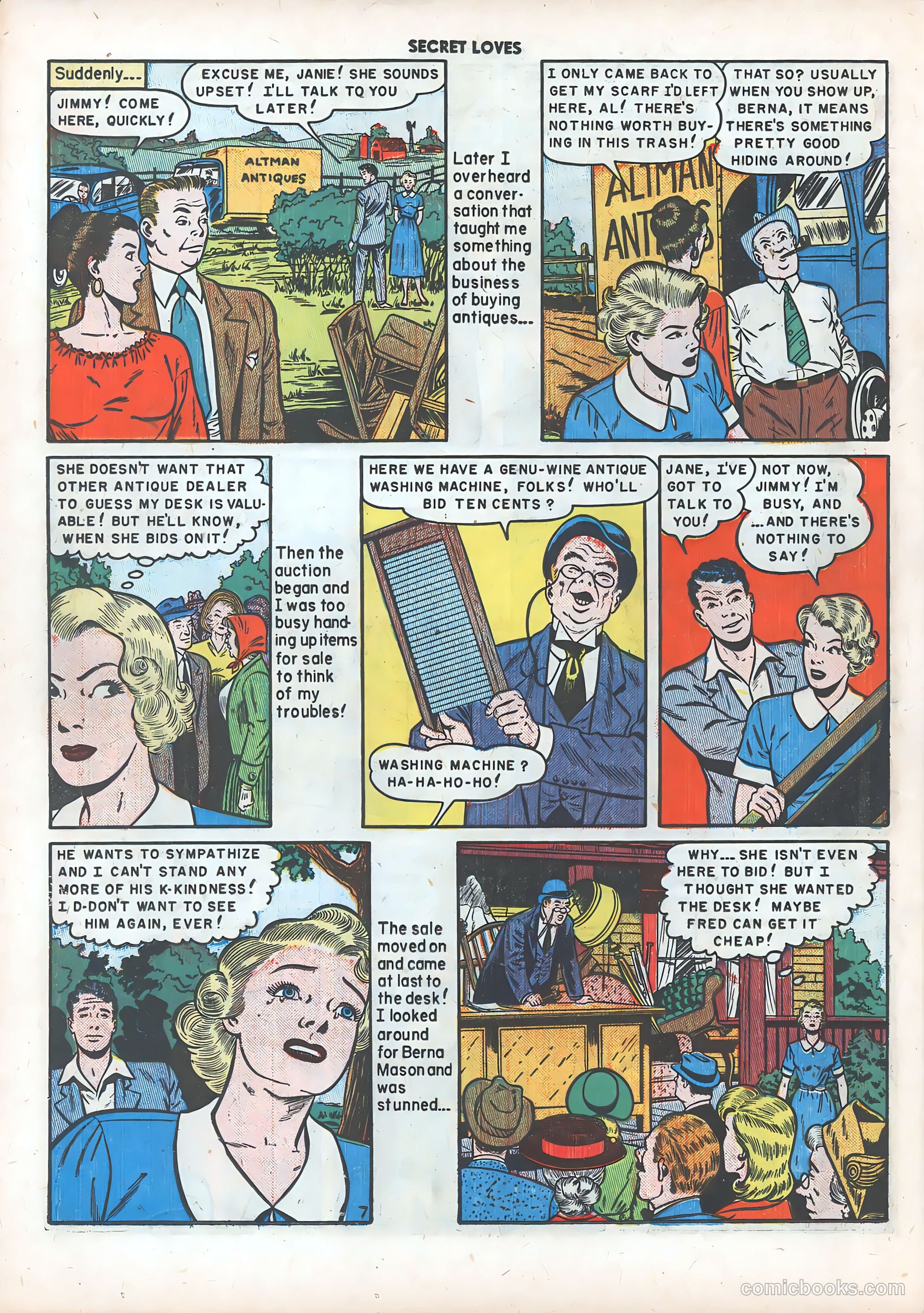 Secret Loves #6 (1950) — page 33 of 51
