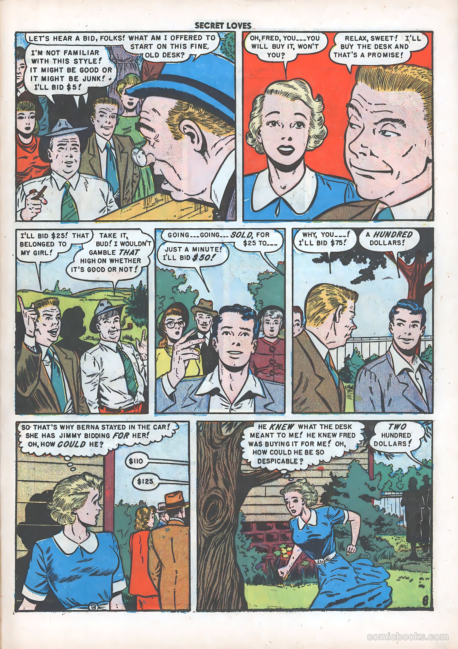 Secret Loves #6 (1950) — page 34 of 51