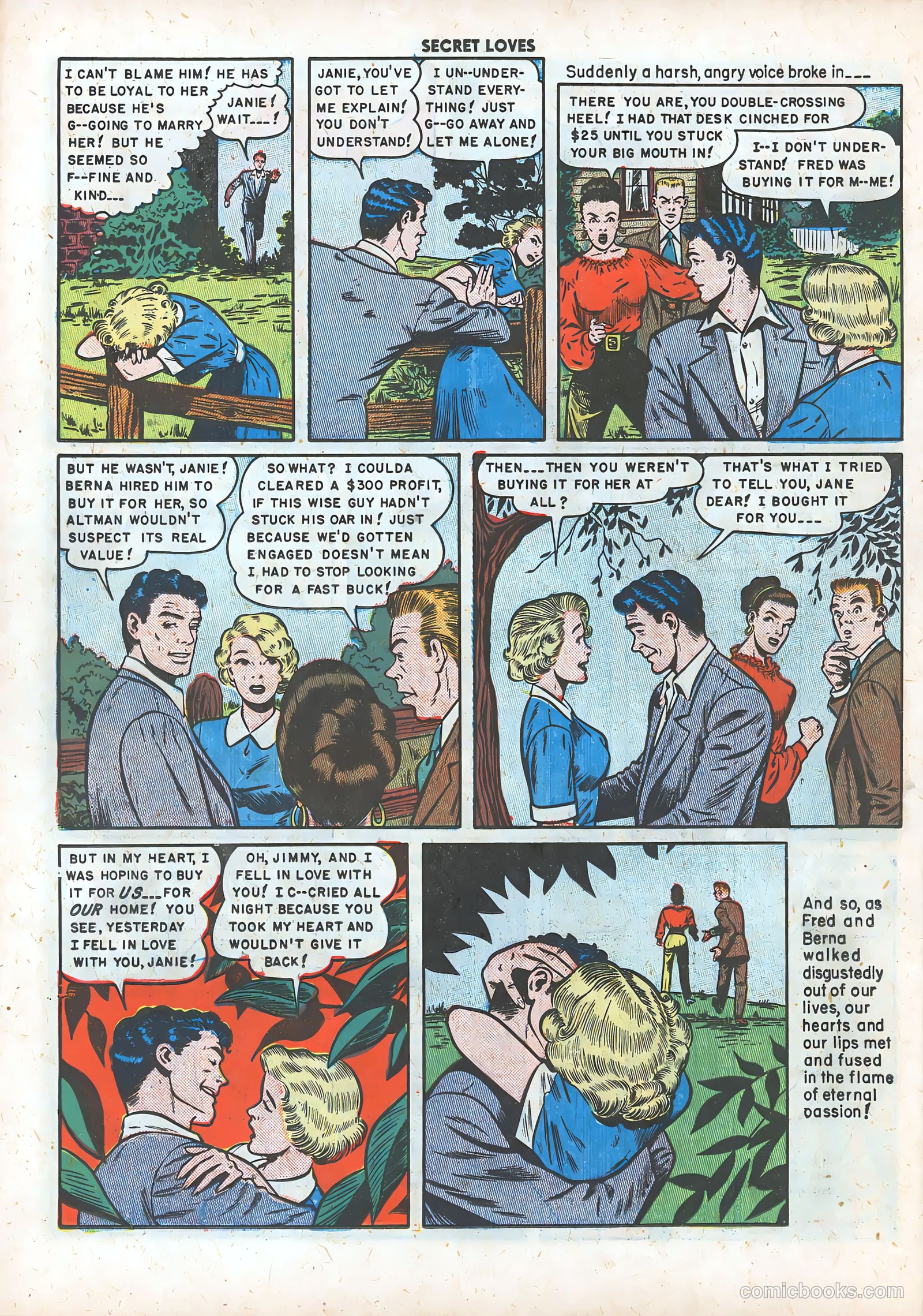 Secret Loves #6 (1950) — page 35 of 51