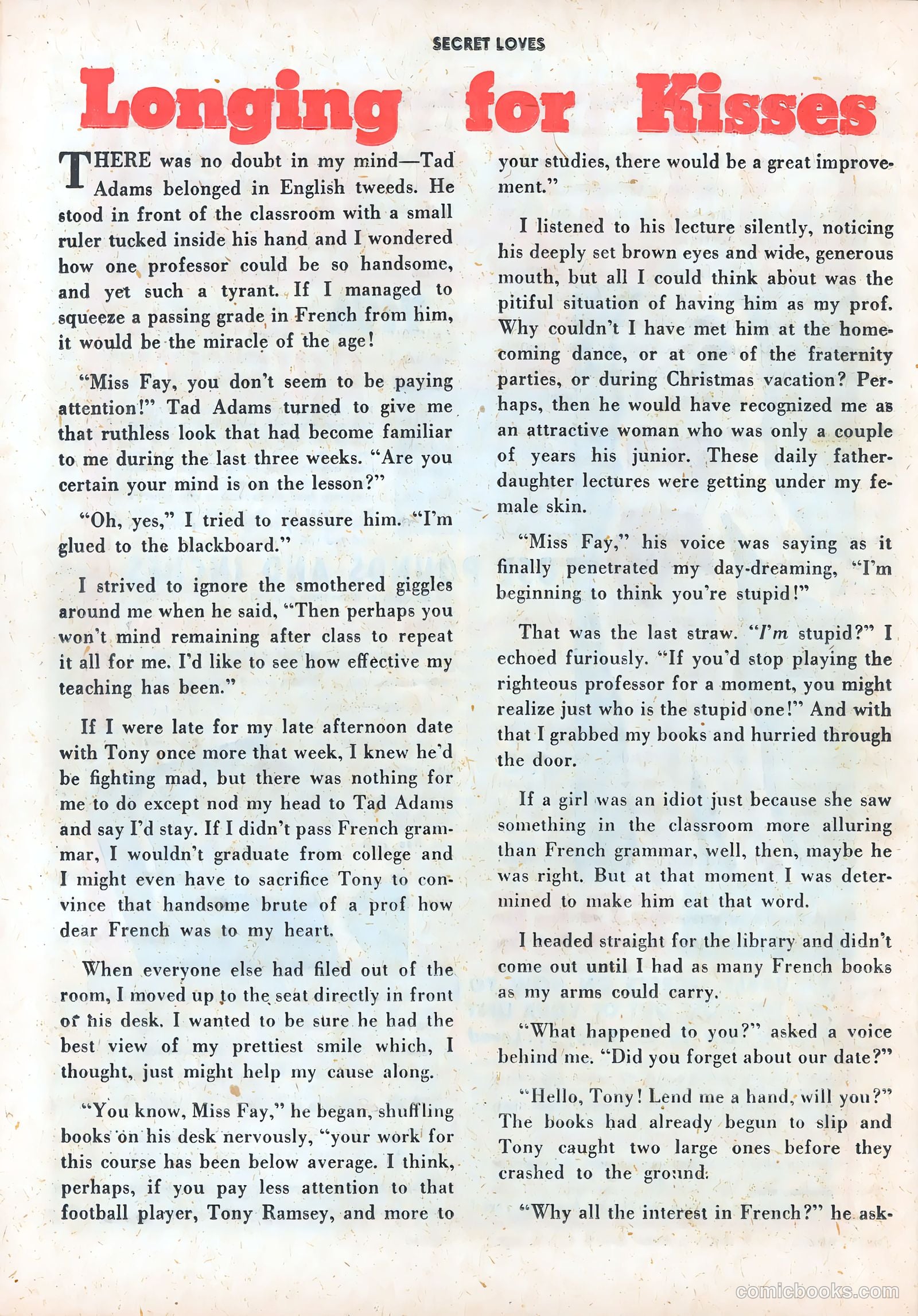 Secret Loves #6 (1950) — page 37 of 51