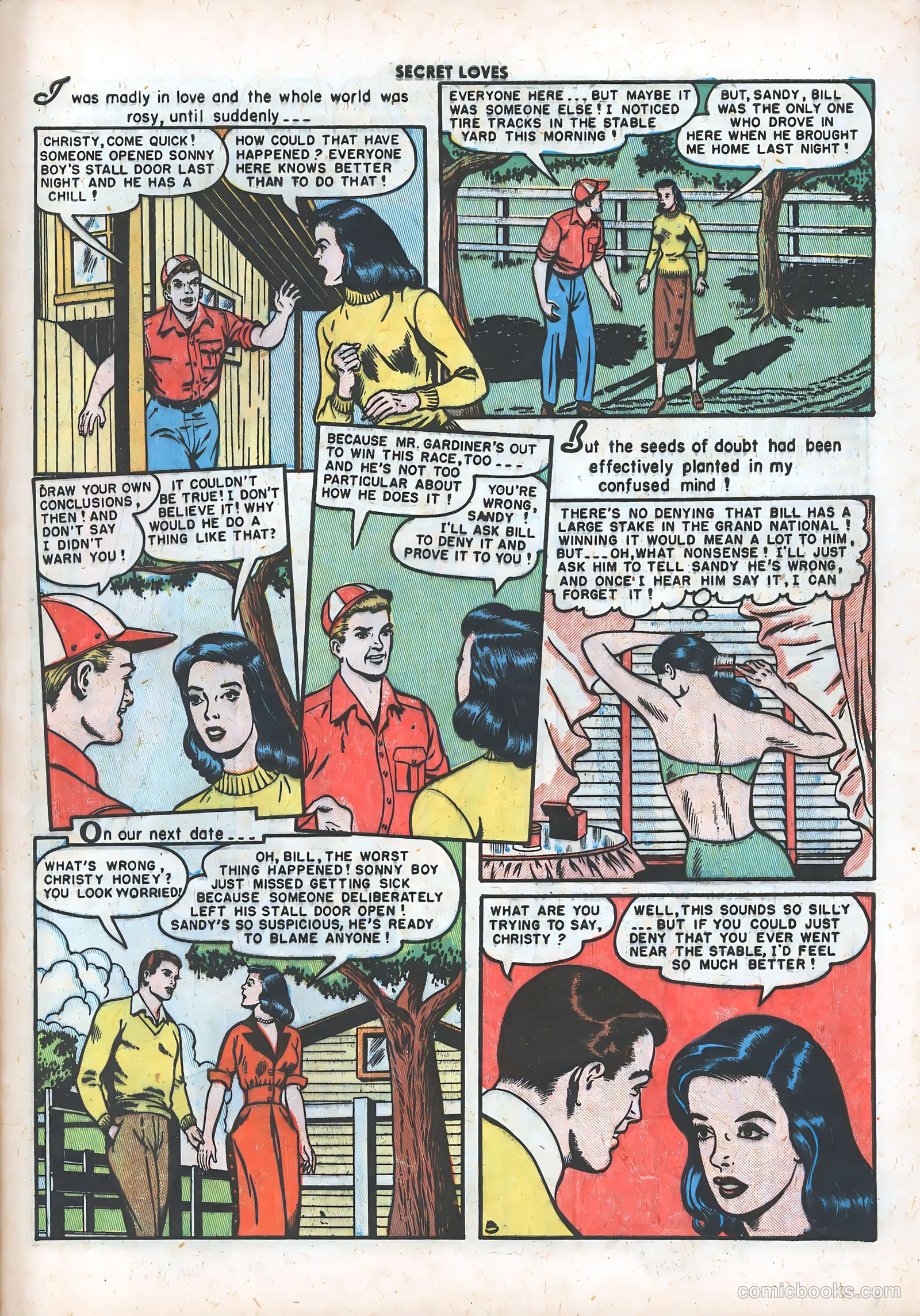 Secret Loves #6 (1950) — page 44 of 51