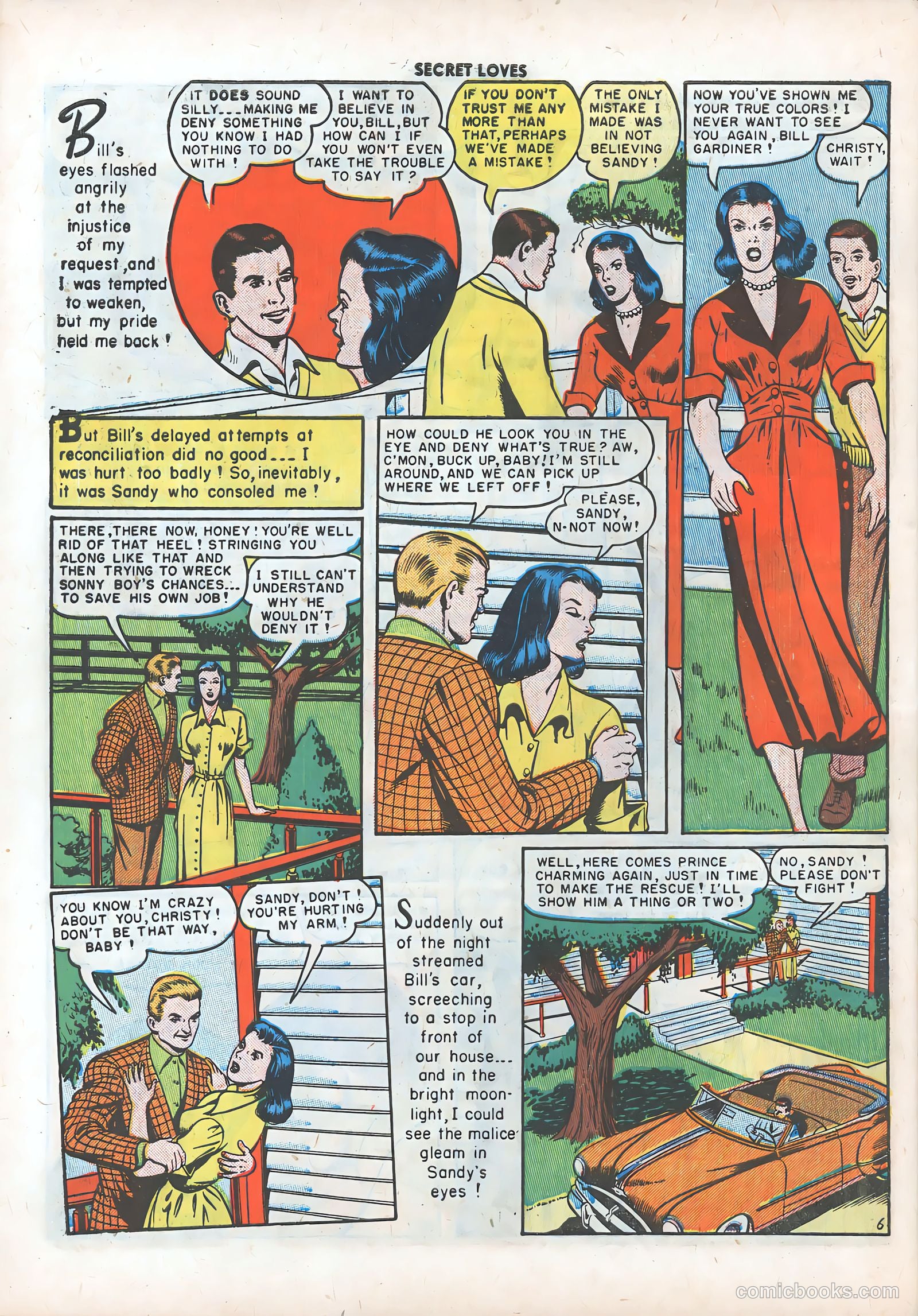 Secret Loves #6 (1950) — page 45 of 51