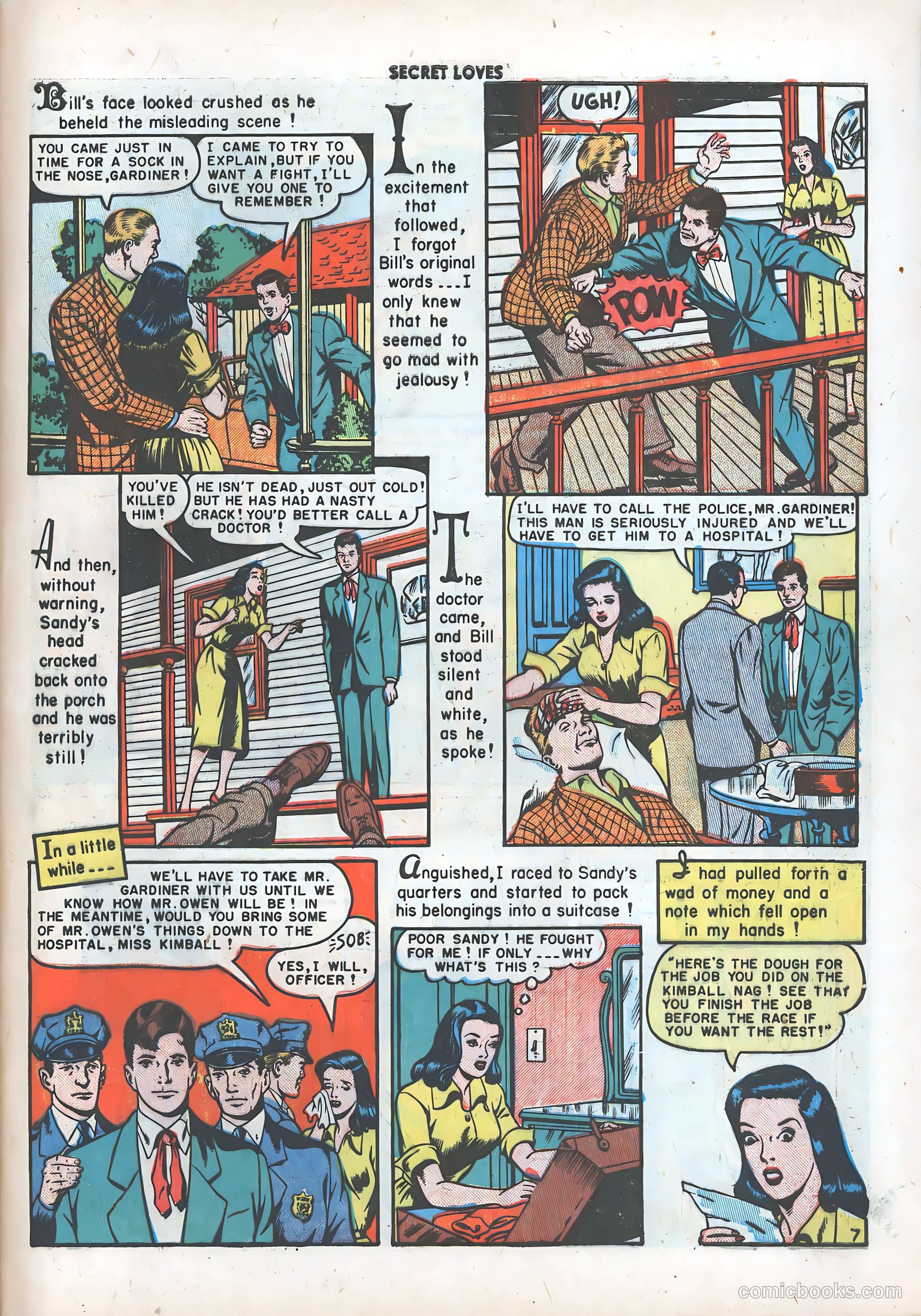 Secret Loves #6 (1950) — page 46 of 51