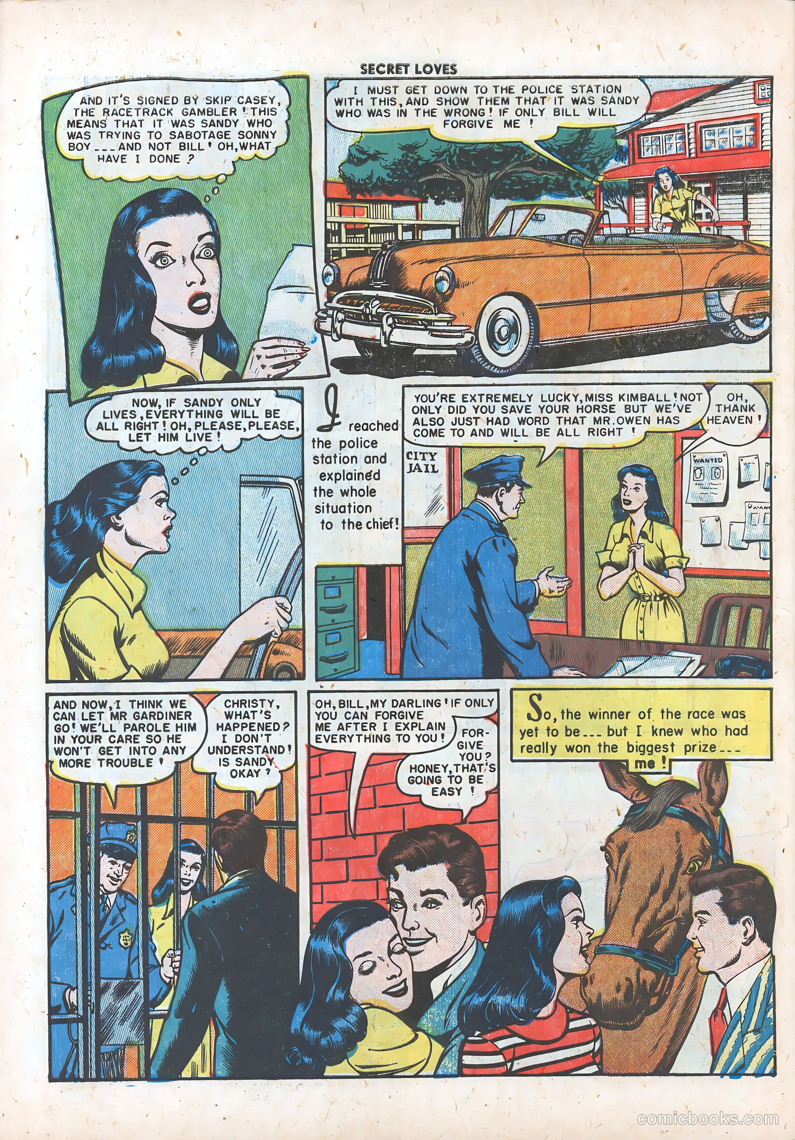 Secret Loves #6 (1950) — page 47 of 51