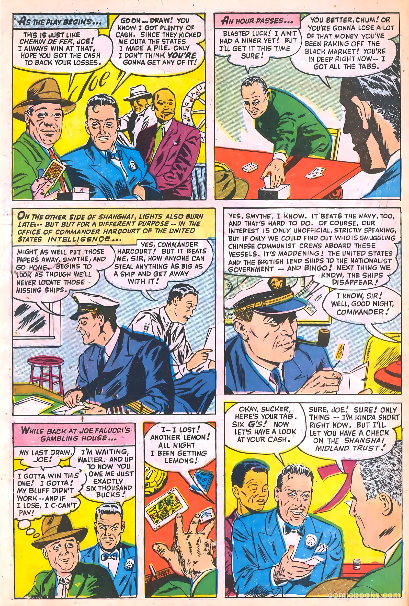 Secret Missions #1 (1950) — page 4 of 36