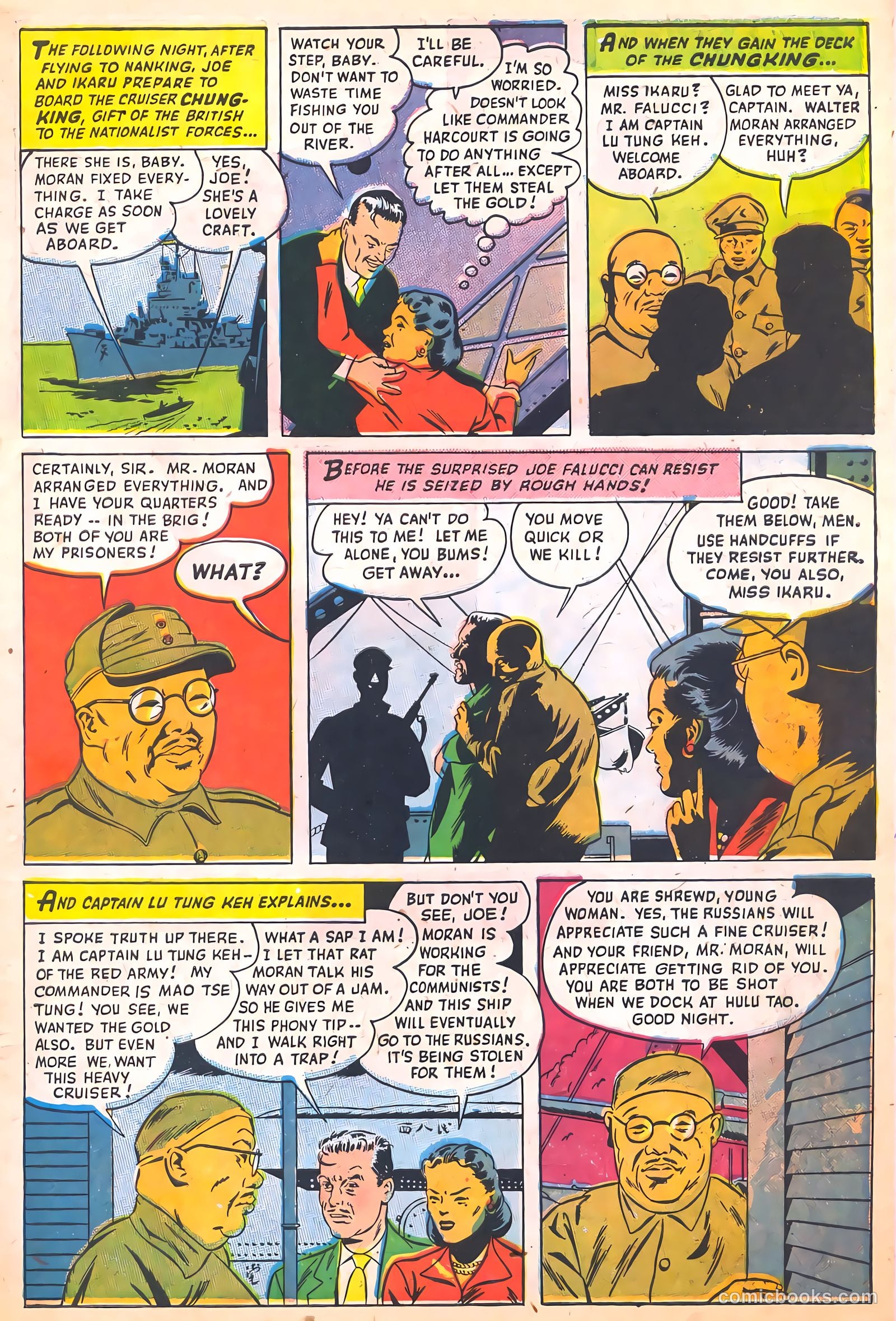 Secret Missions #1 (1950) — page 9 of 36