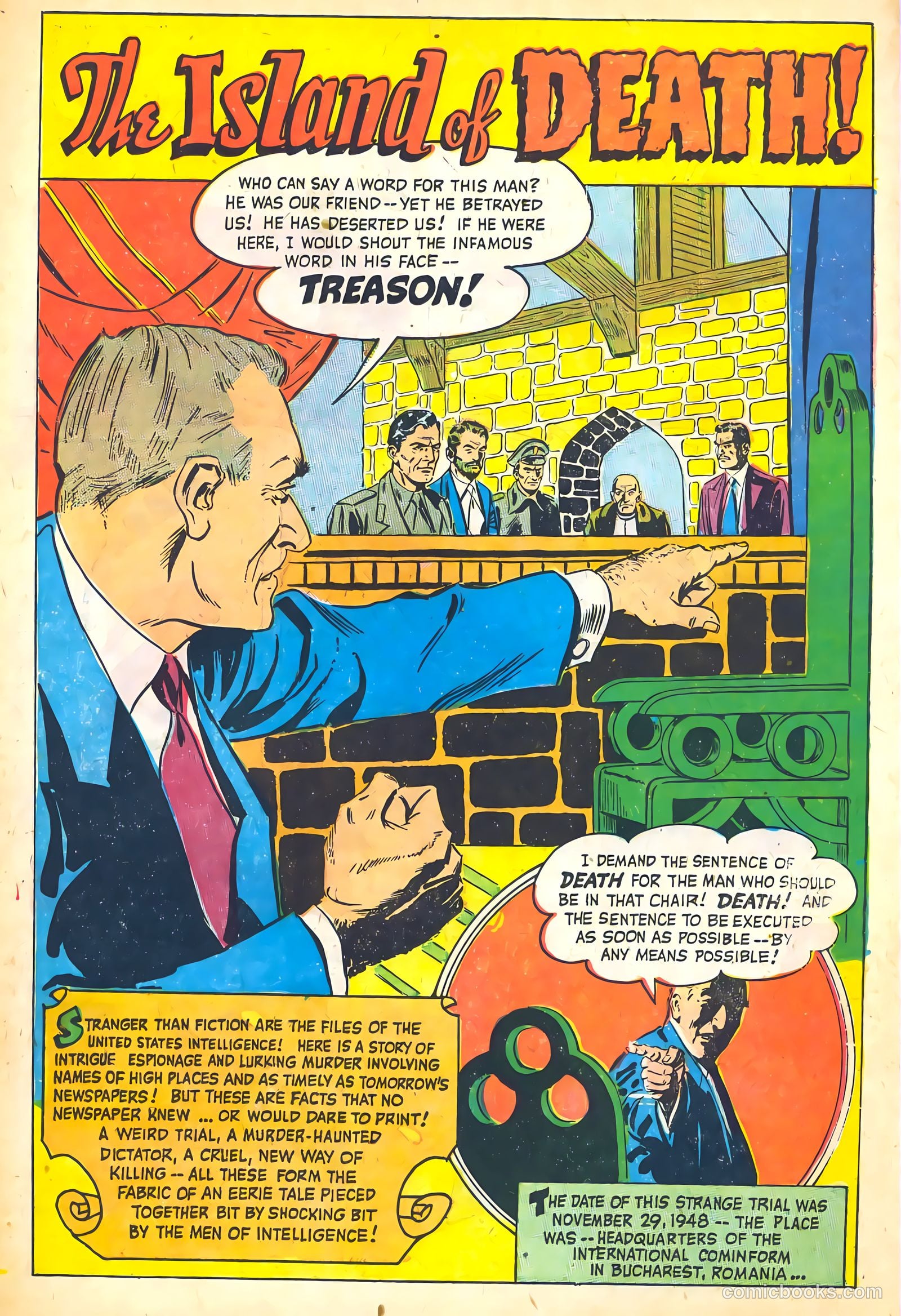 Secret Missions #1 (1950) — page 15 of 36