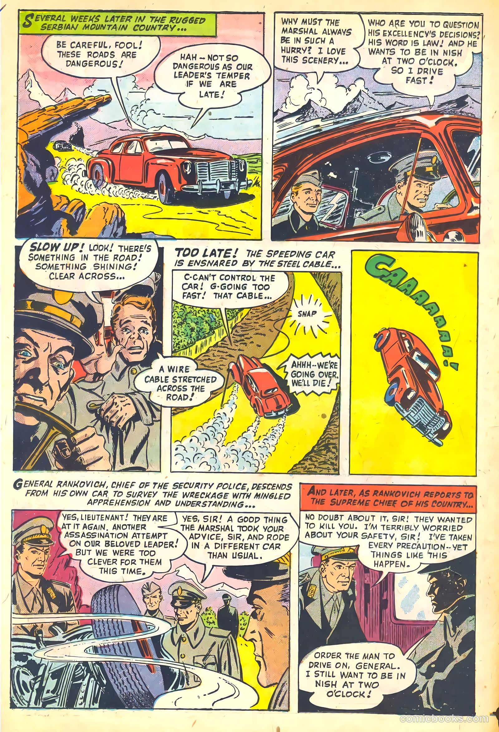 Secret Missions #1 (1950) — page 16 of 36