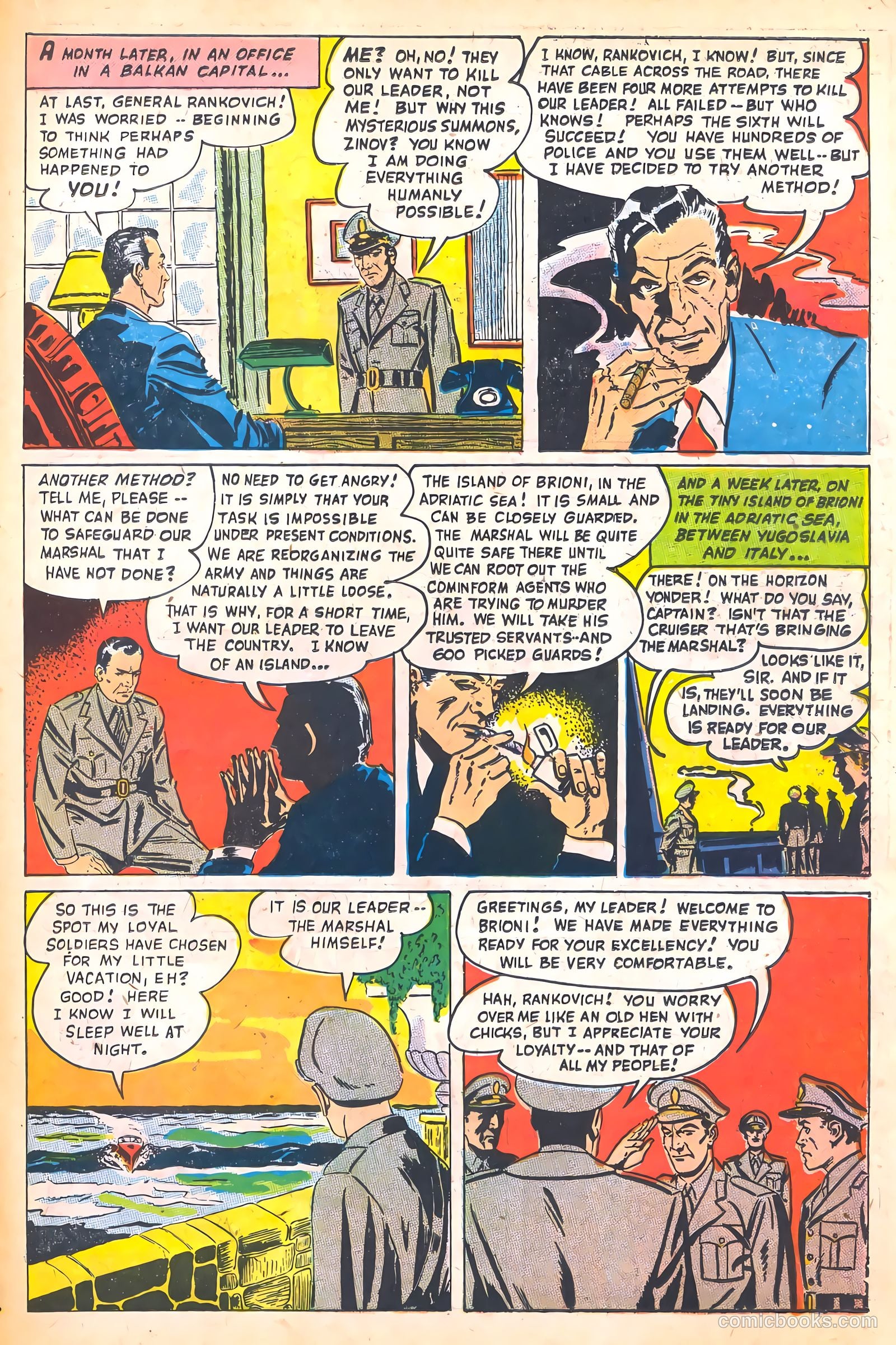 Secret Missions #1 (1950) — page 17 of 36
