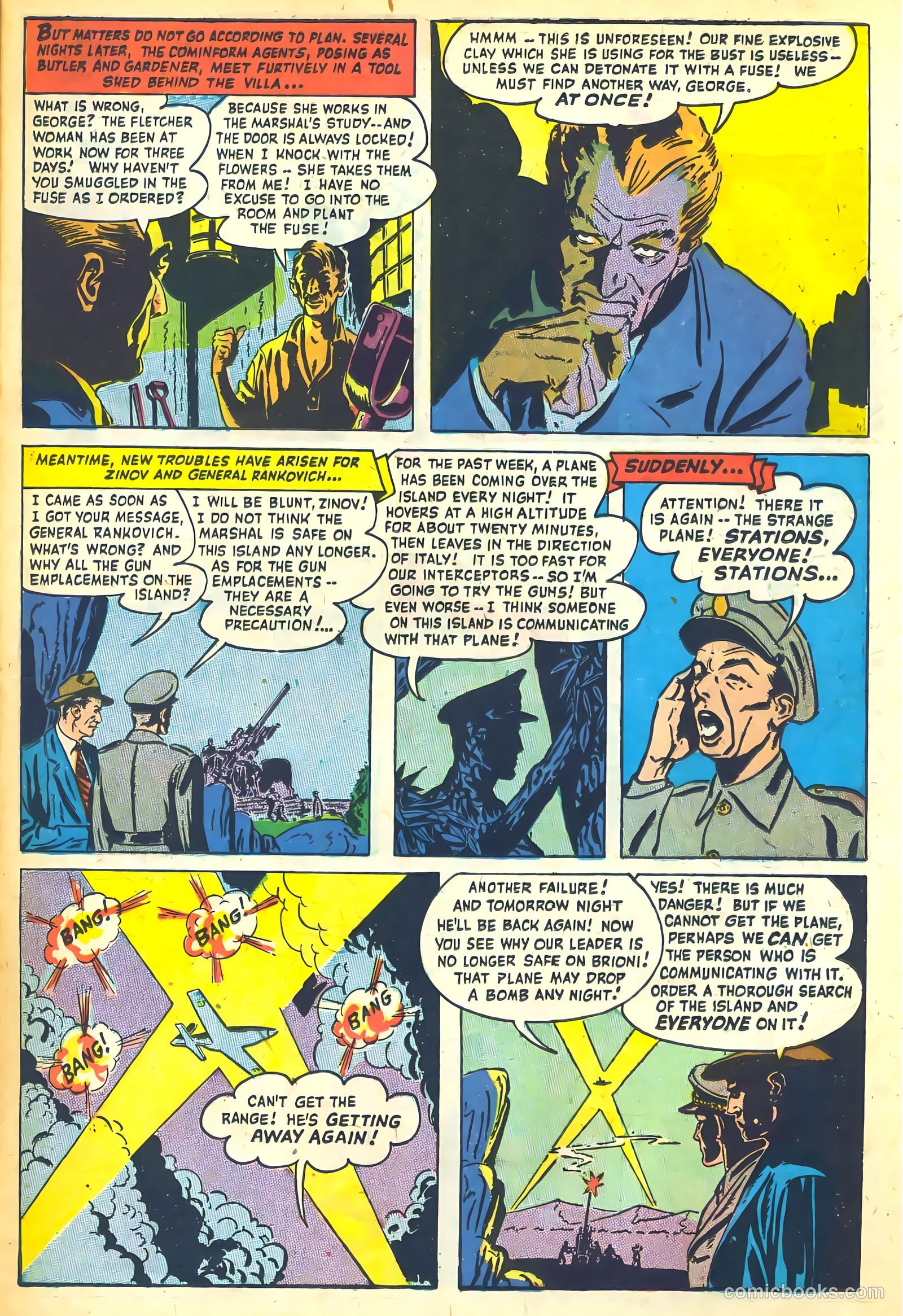 Secret Missions #1 (1950) — page 21 of 36