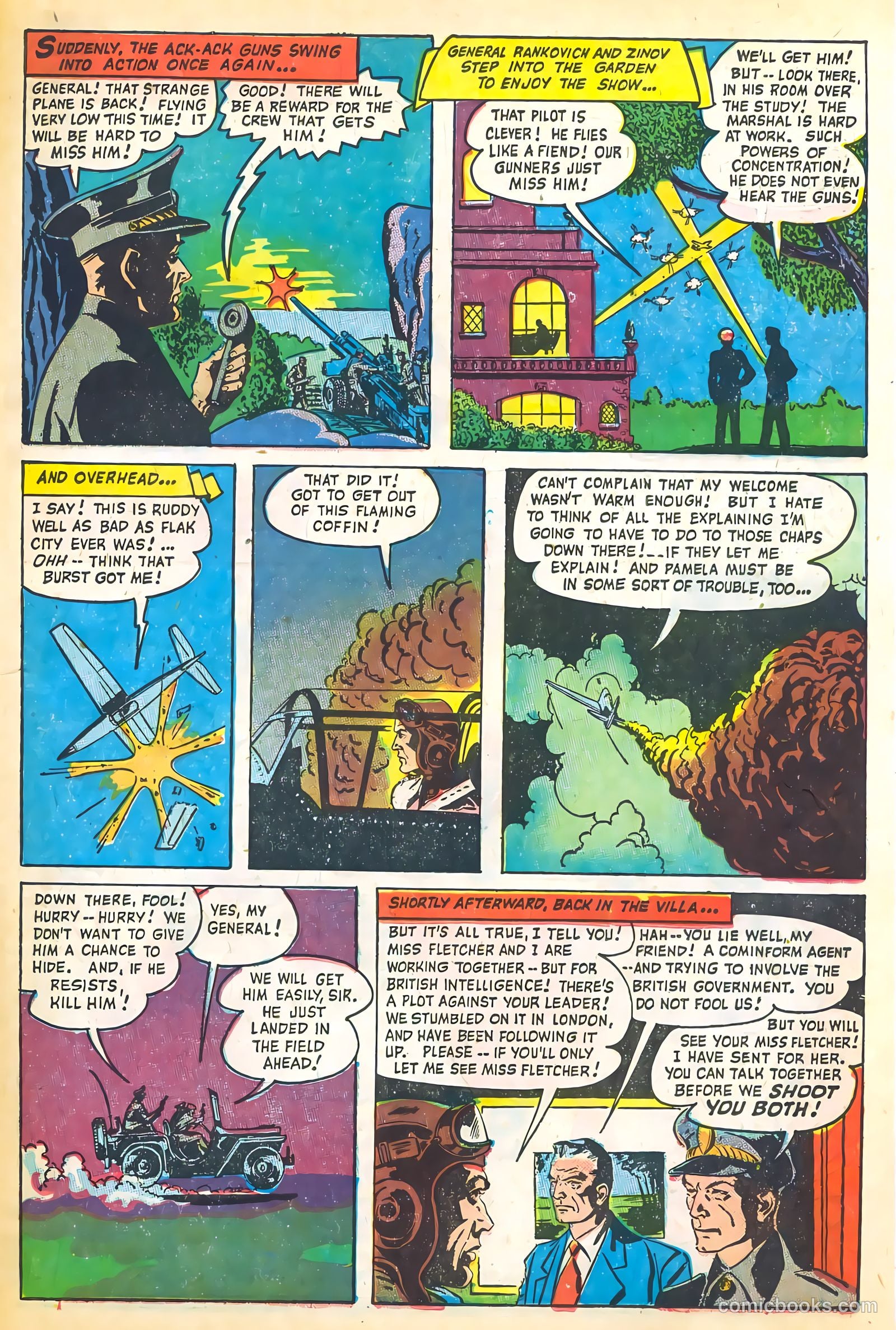 Secret Missions #1 (1950) — page 23 of 36