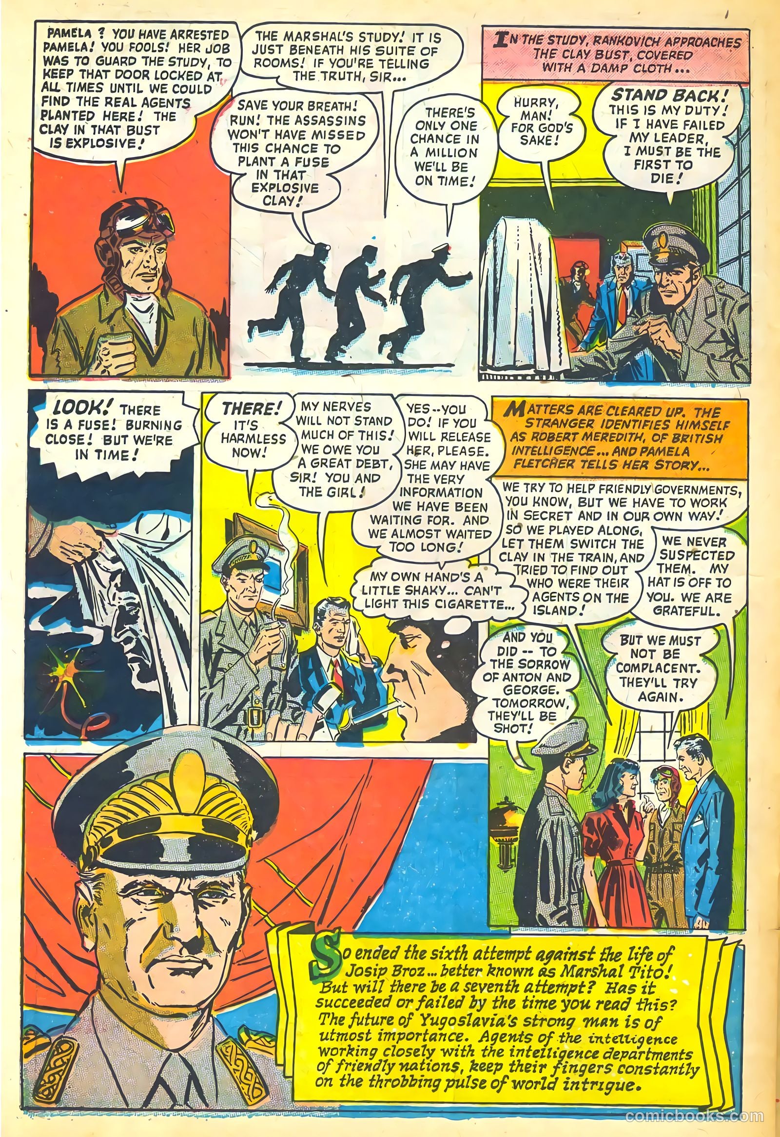Secret Missions #1 (1950) — page 24 of 36