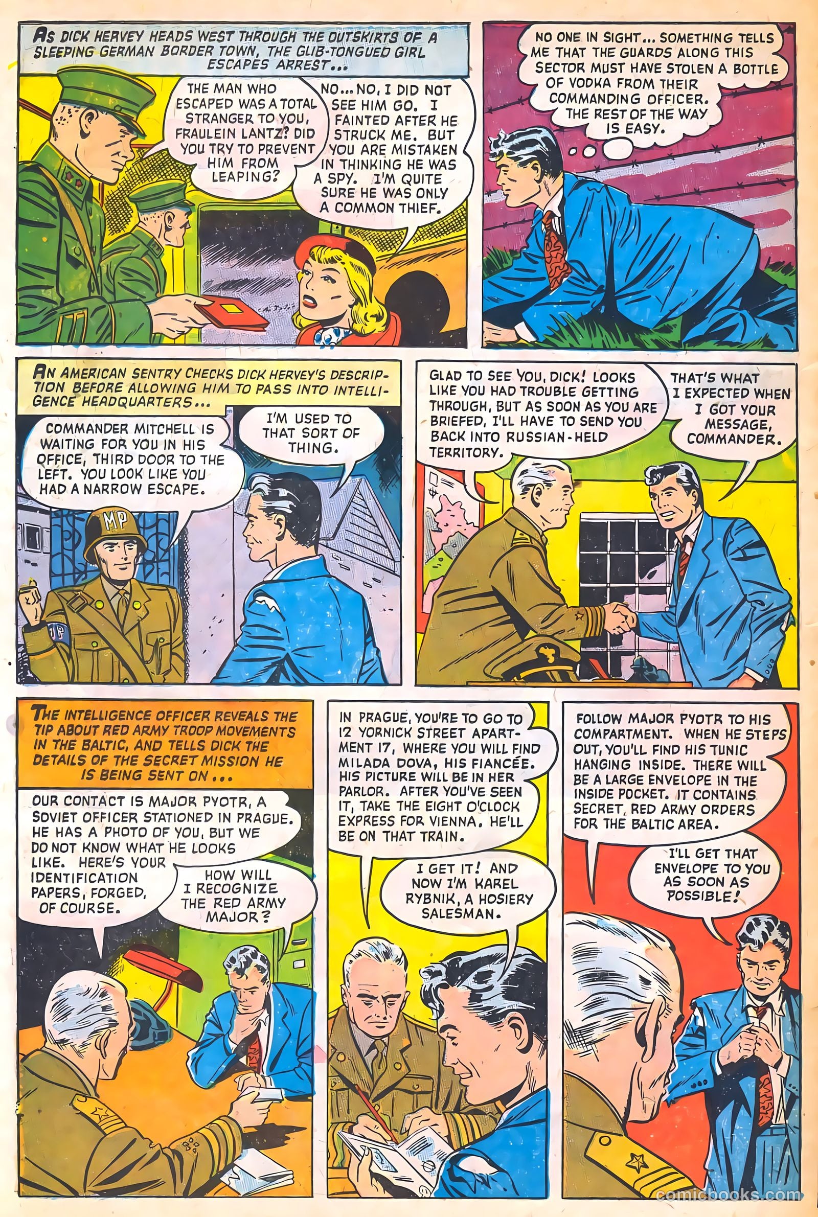 Secret Missions #1 (1950) — page 26 of 36