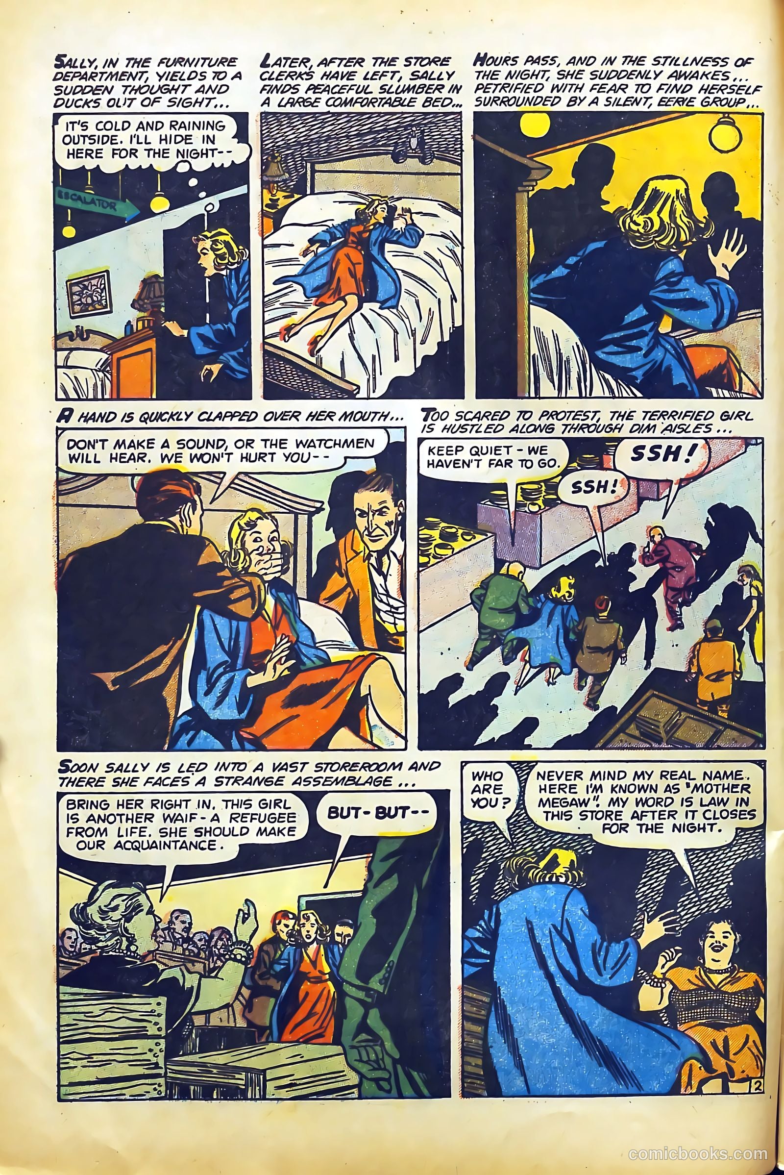 Secret Mysteries #16 (1954) — page 4 of 36