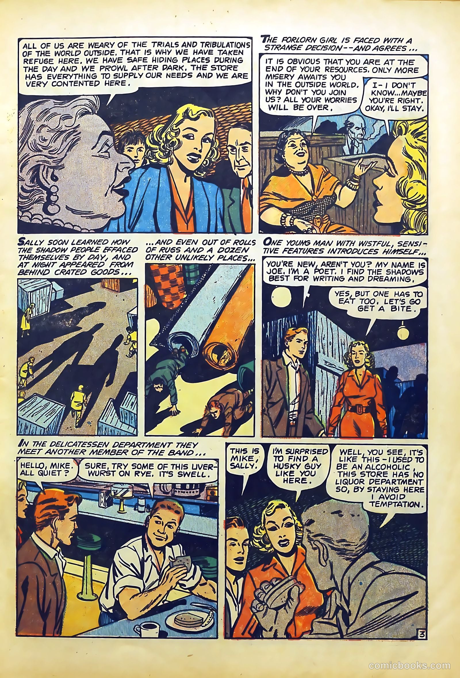 Secret Mysteries #16 (1954) — page 5 of 36