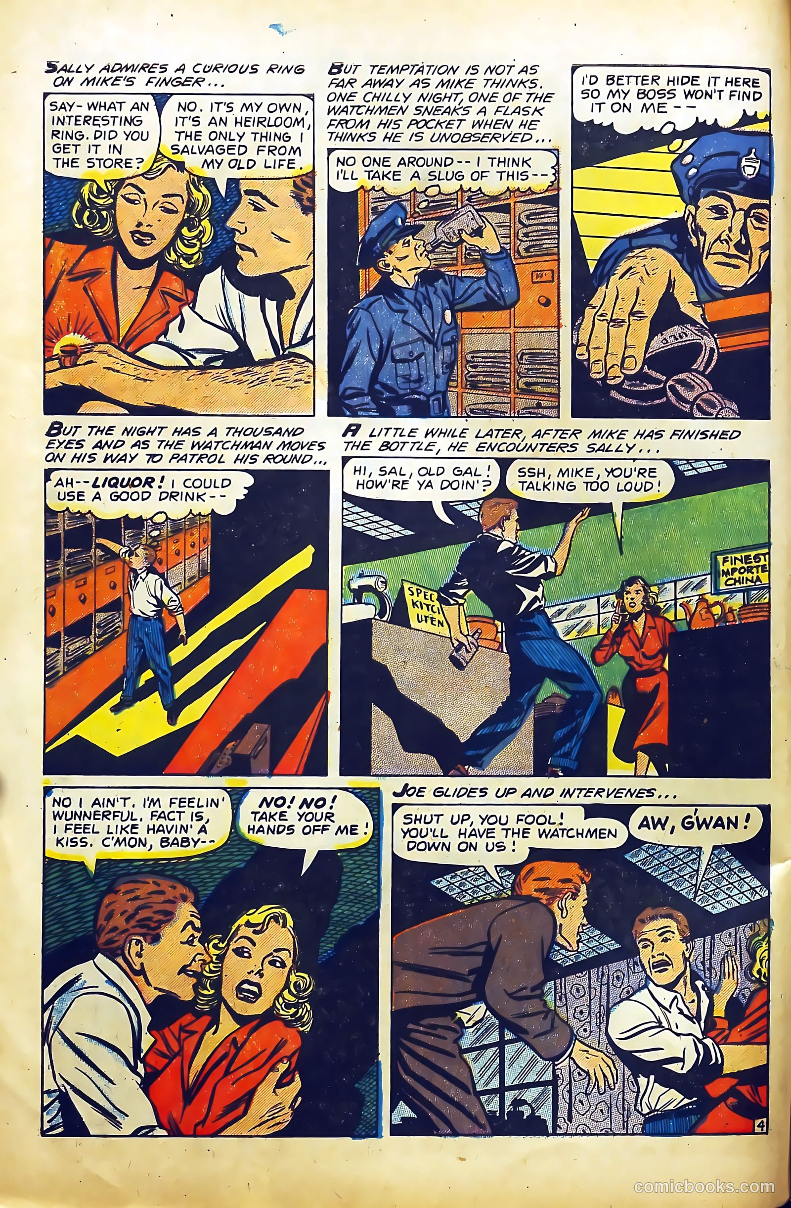Secret Mysteries #16 (1954) — page 6 of 36