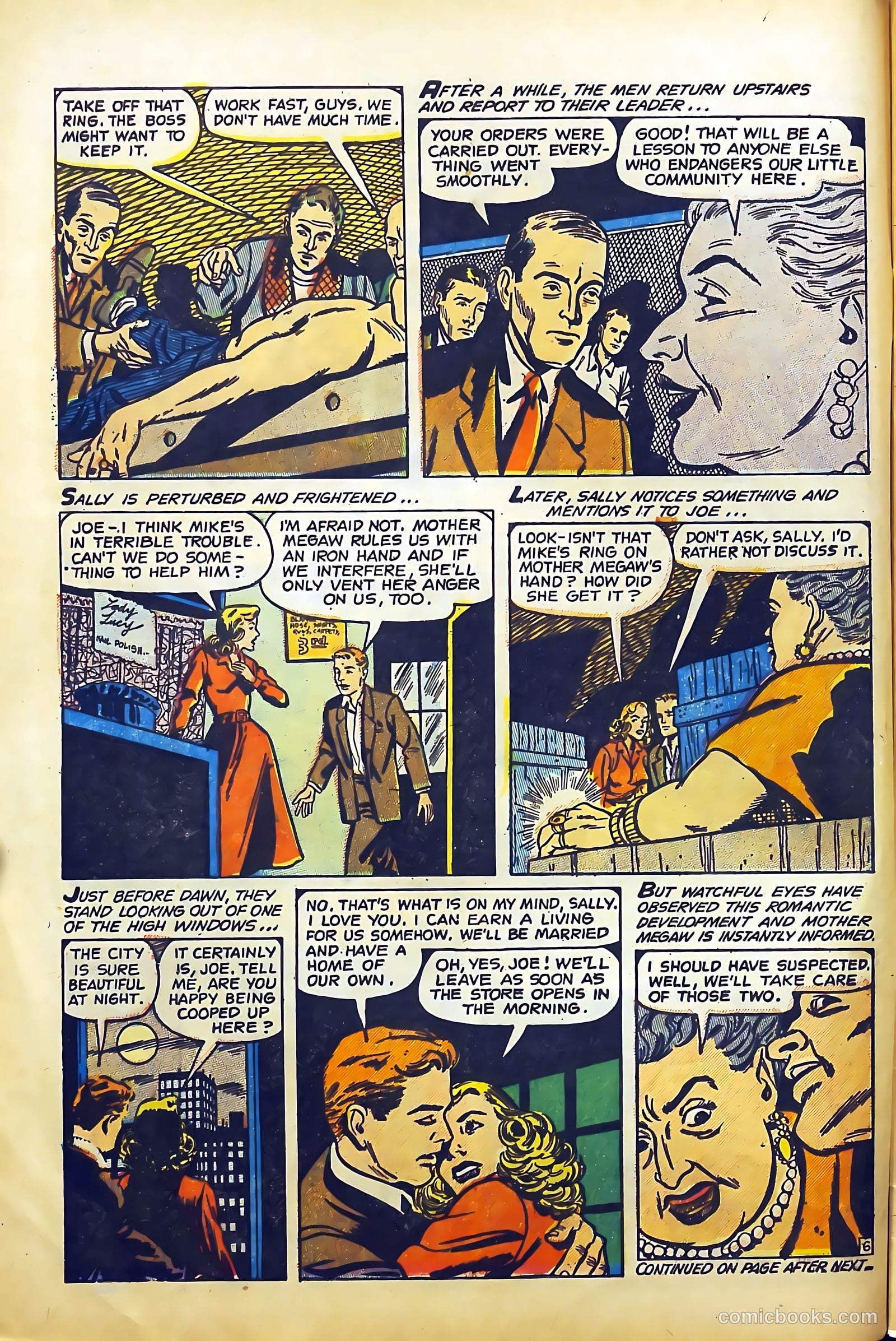 Secret Mysteries #16 (1954) — page 8 of 36