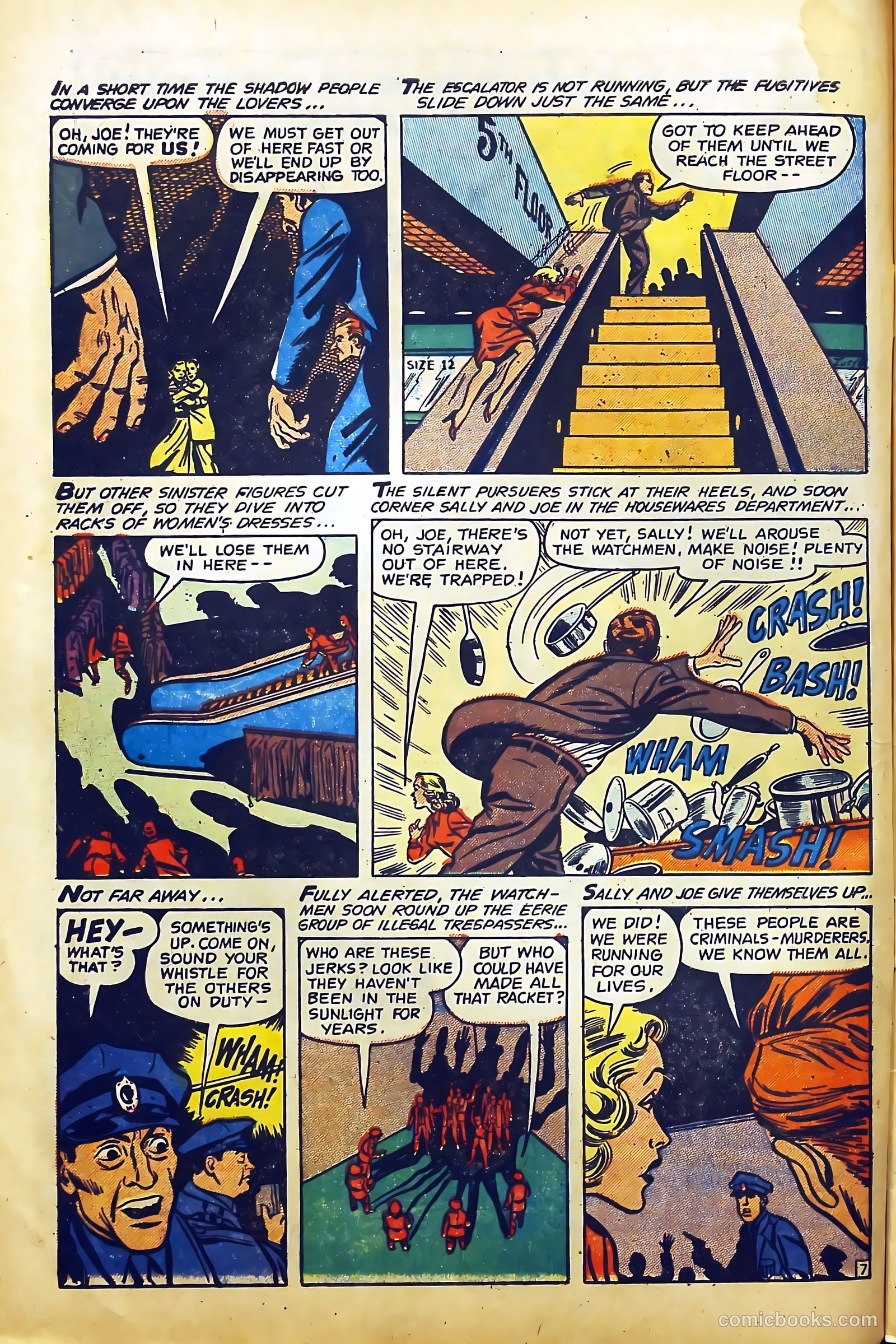 Secret Mysteries #16 (1954) — page 10 of 36